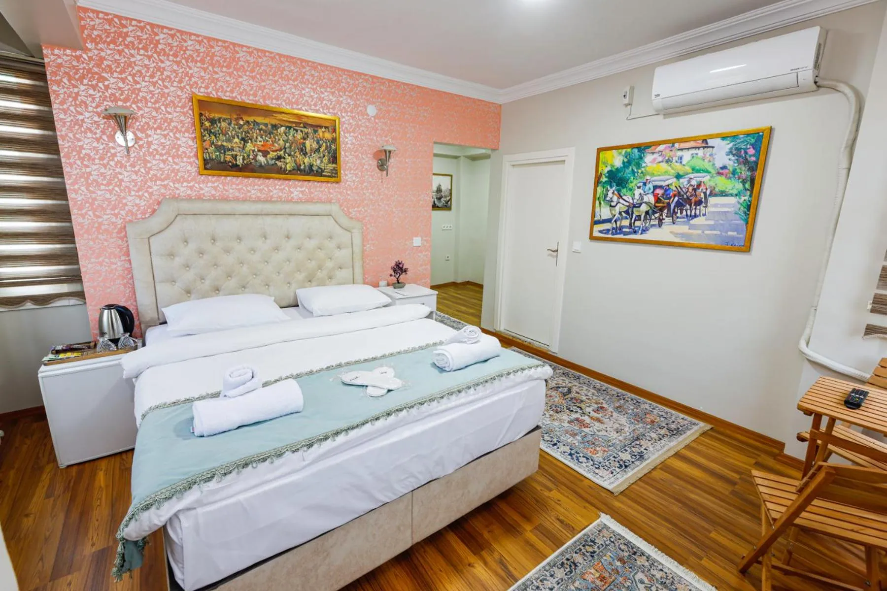 Bed in Fidelya Boutique Hotel