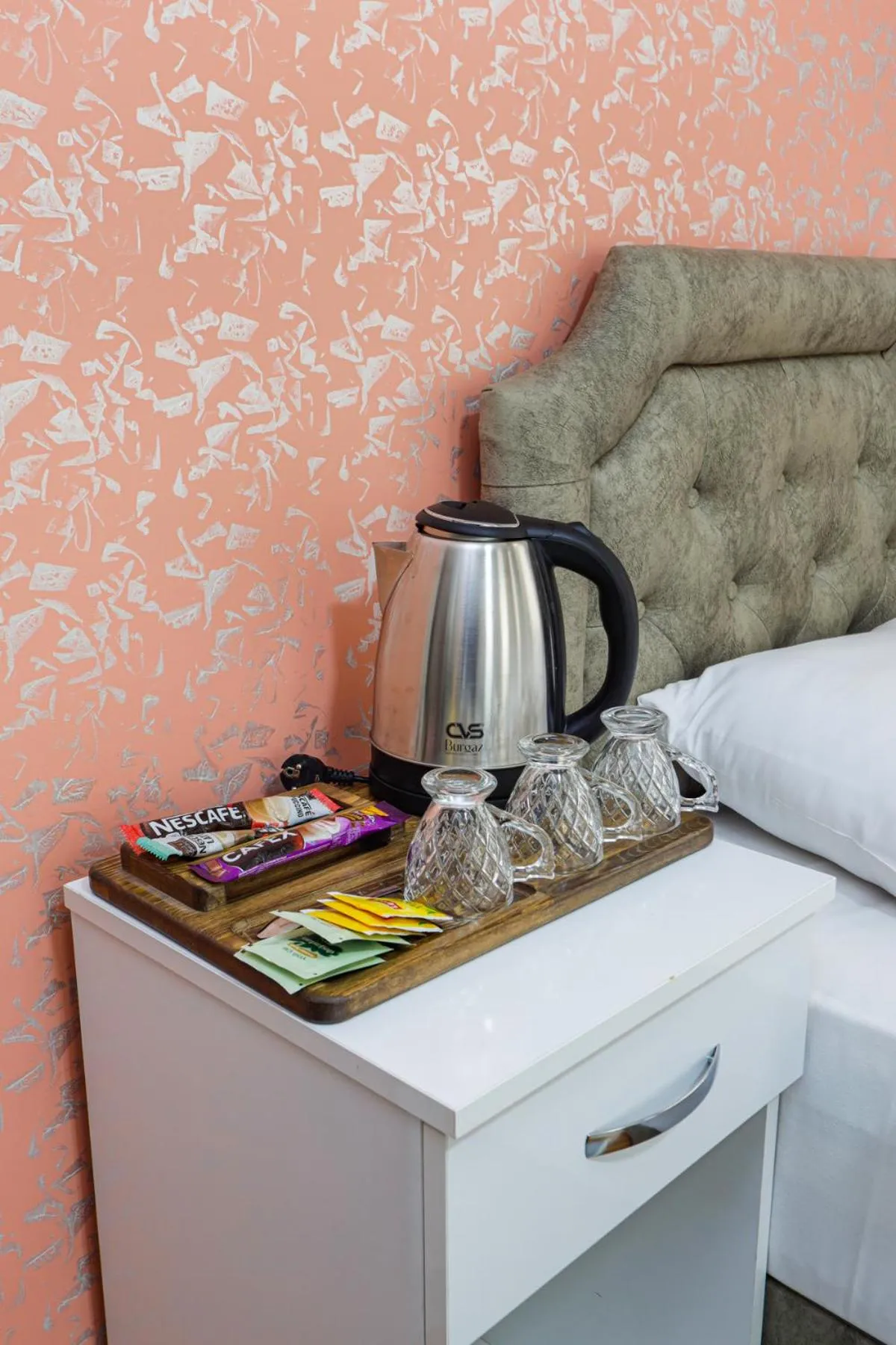 Bed in Fidelya Boutique Hotel