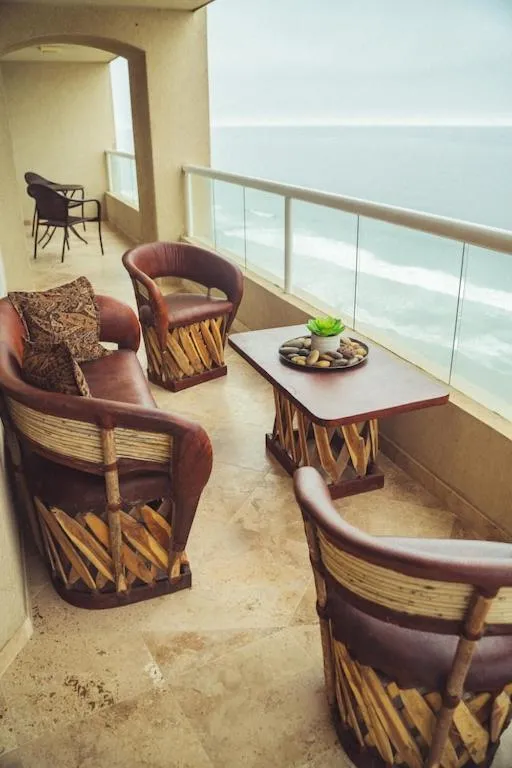 Balcony/Terrace in 'Luxury Oceanfront Penthouse with Pools, Jacuzzis and Spectacular Ocean Views'