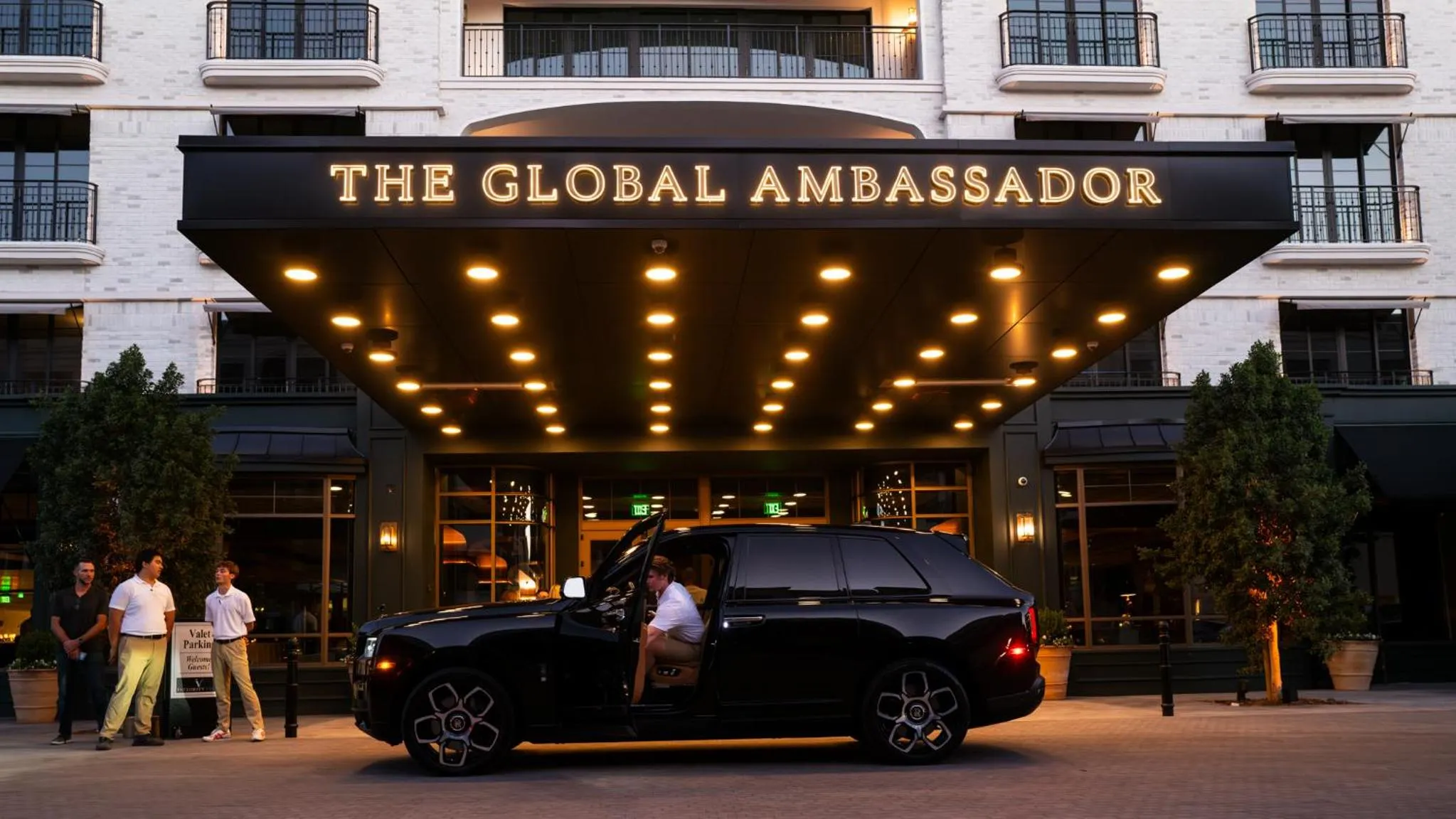 Facade/entrance in The Global Ambassador