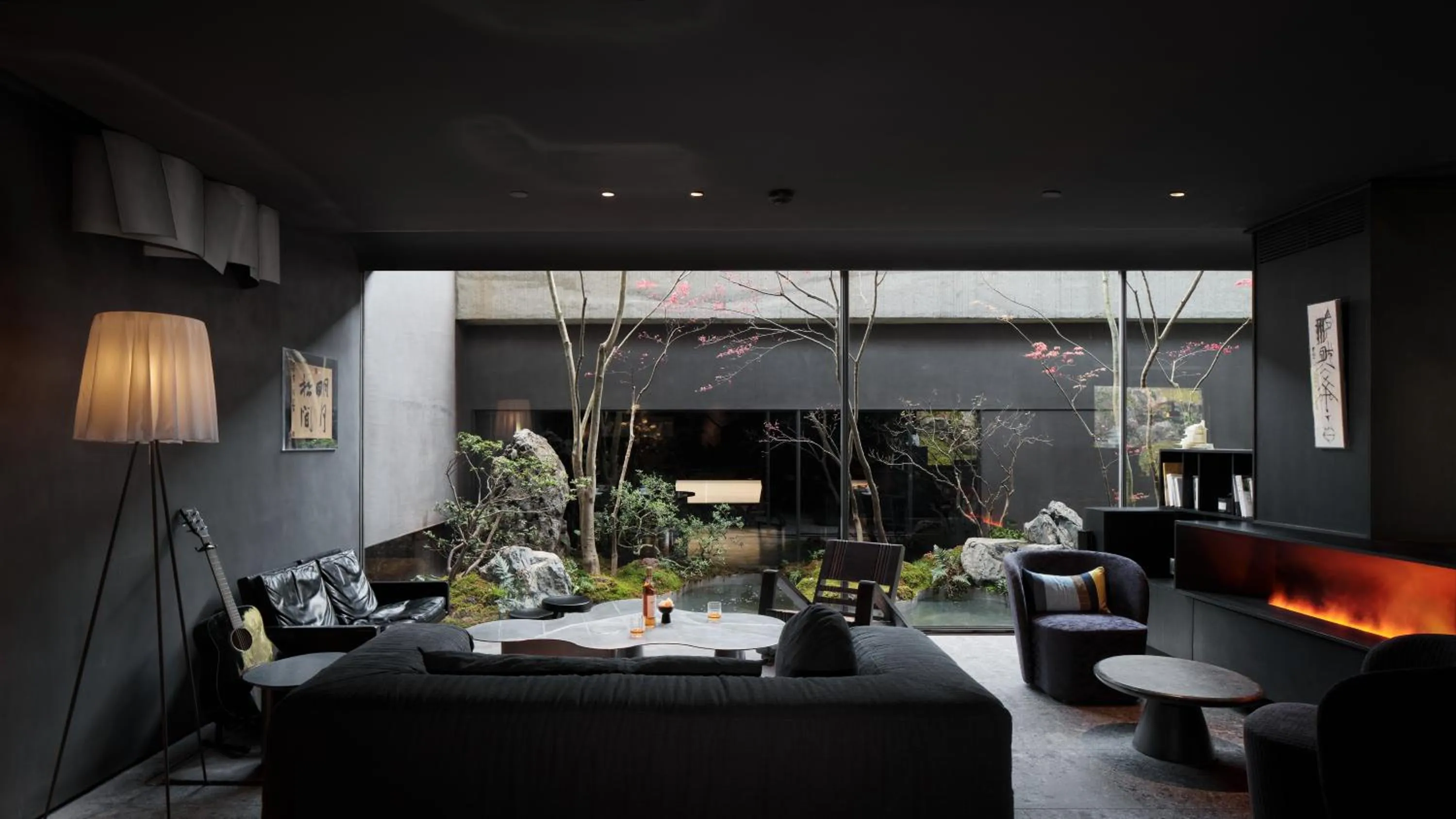 Living room in Yakamoz Qianchuan Hotel