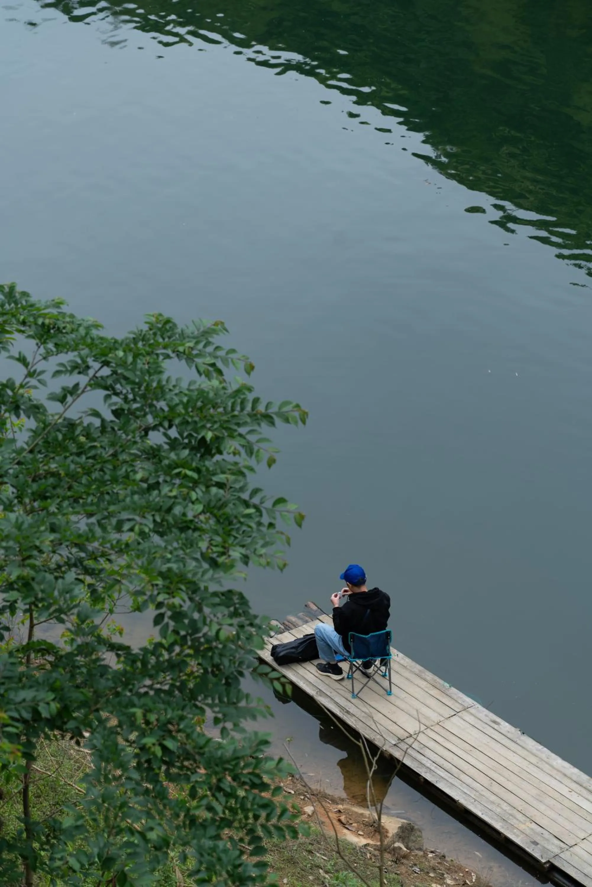 Fishing in Yakamoz Qianchuan Hotel