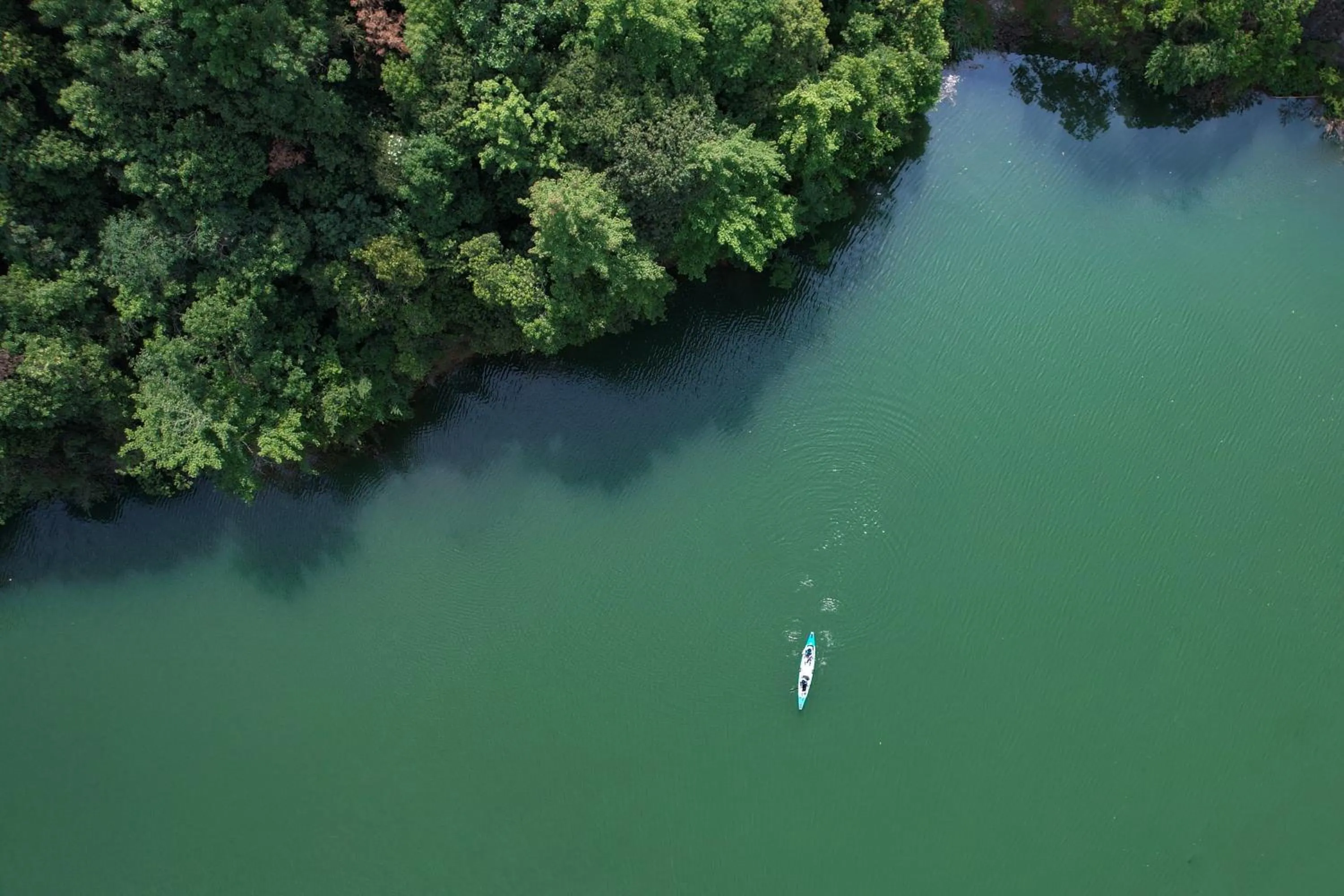 Bird's eye view in Yakamoz Qianchuan Hotel