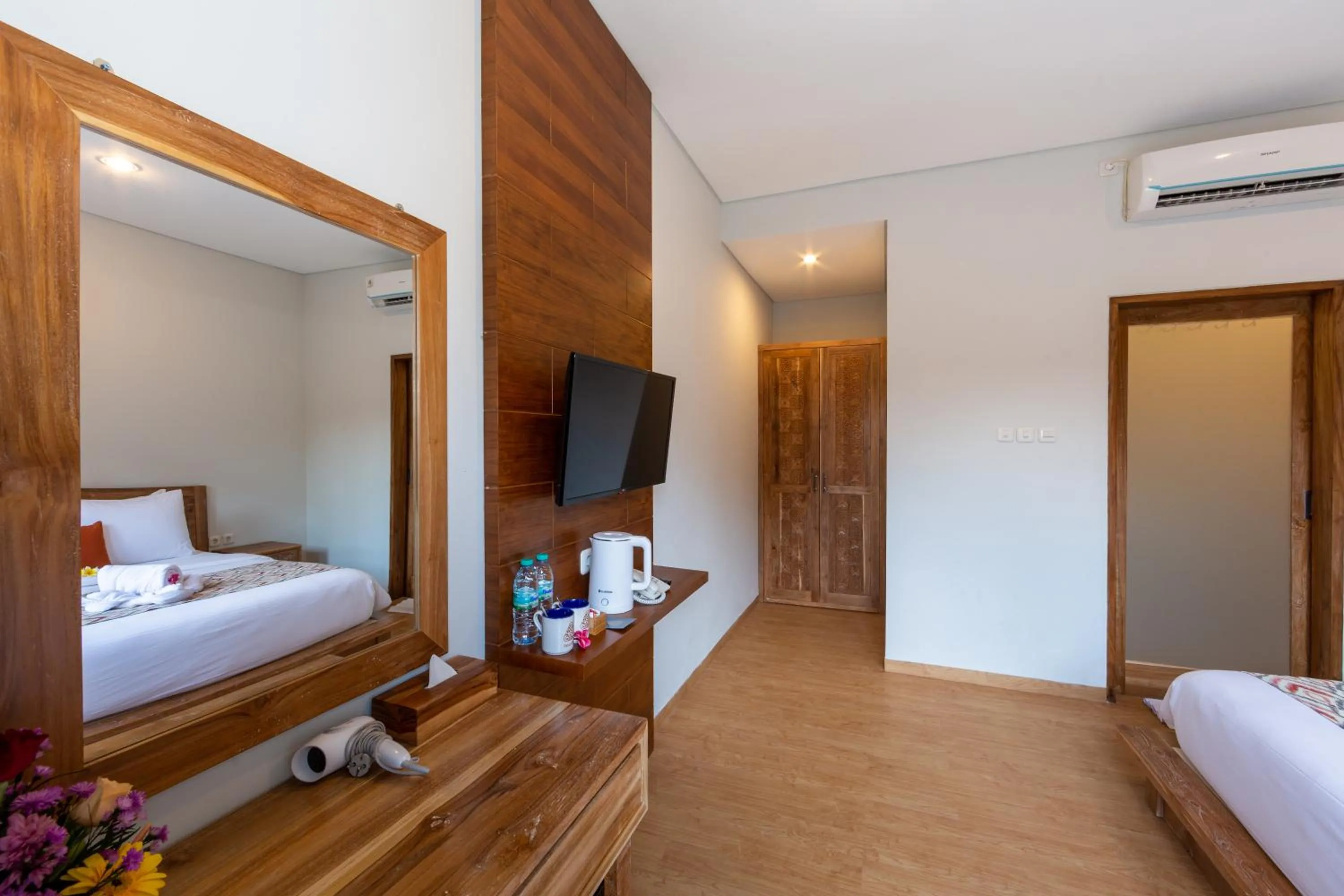 Coffee/tea facilities, Bed in Paisa Ubud