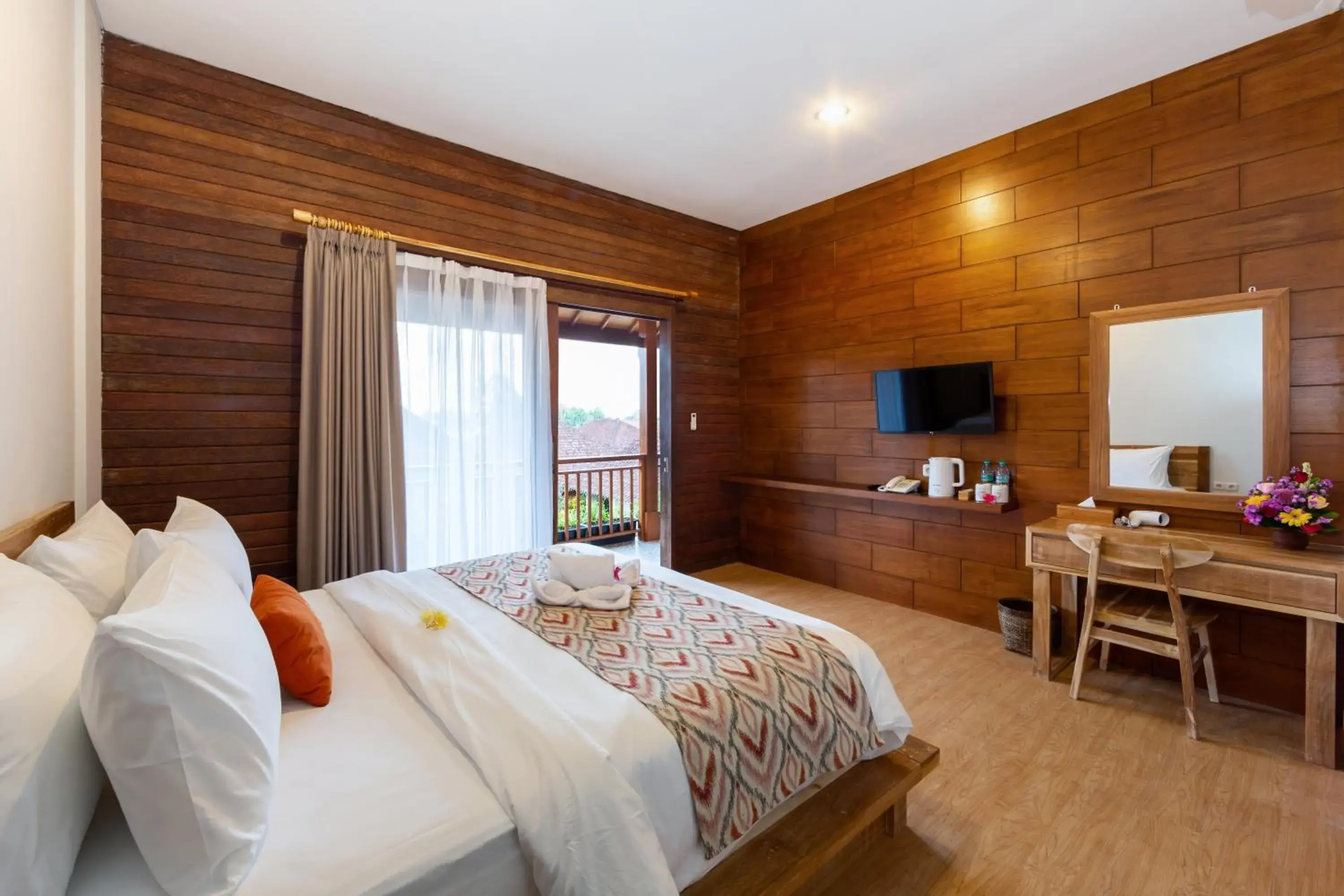 Double Room with Balcony in Paisa Ubud Double Room with Balcony in Paisa Ubud