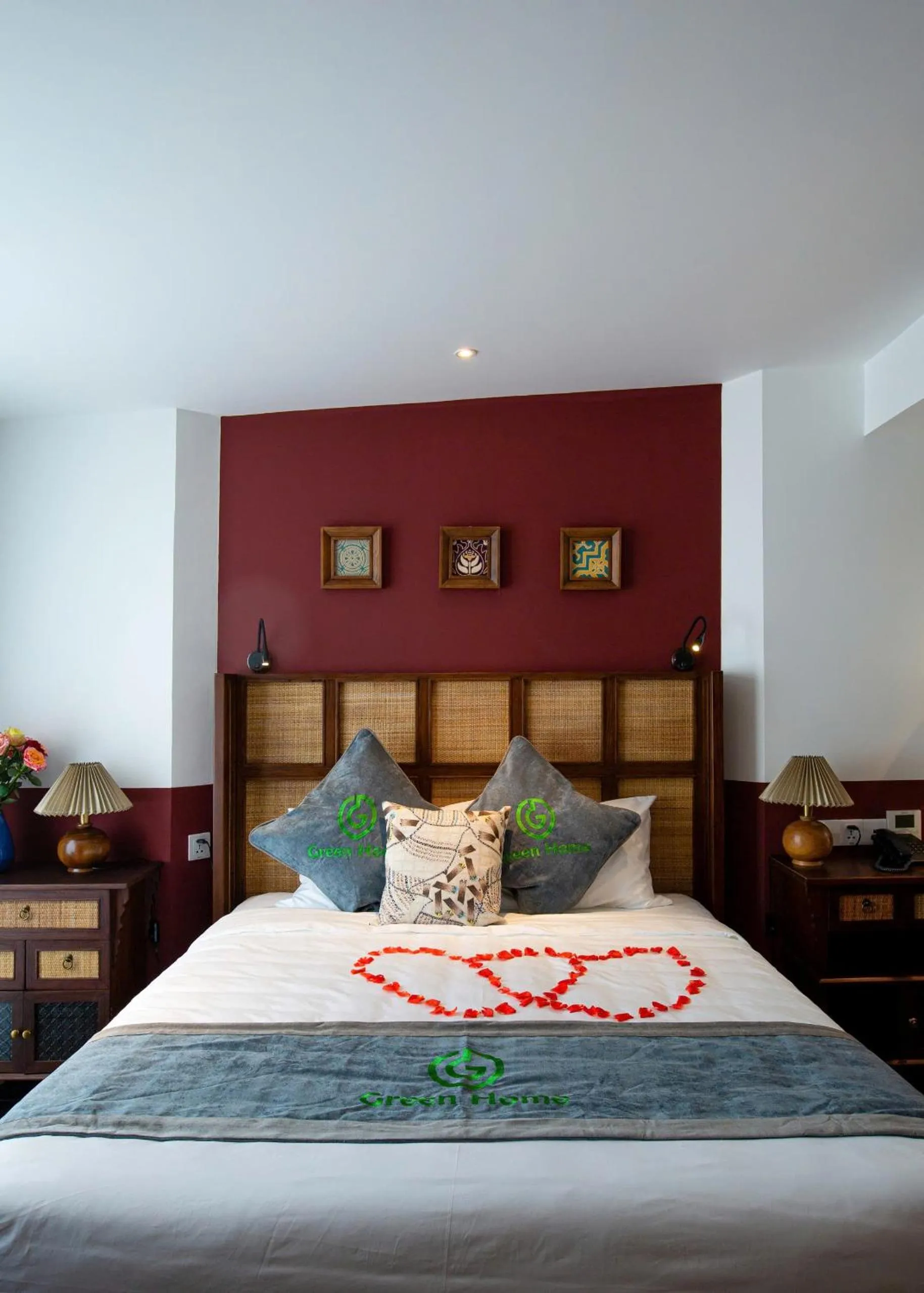 Bed in Green Home Nha Trang