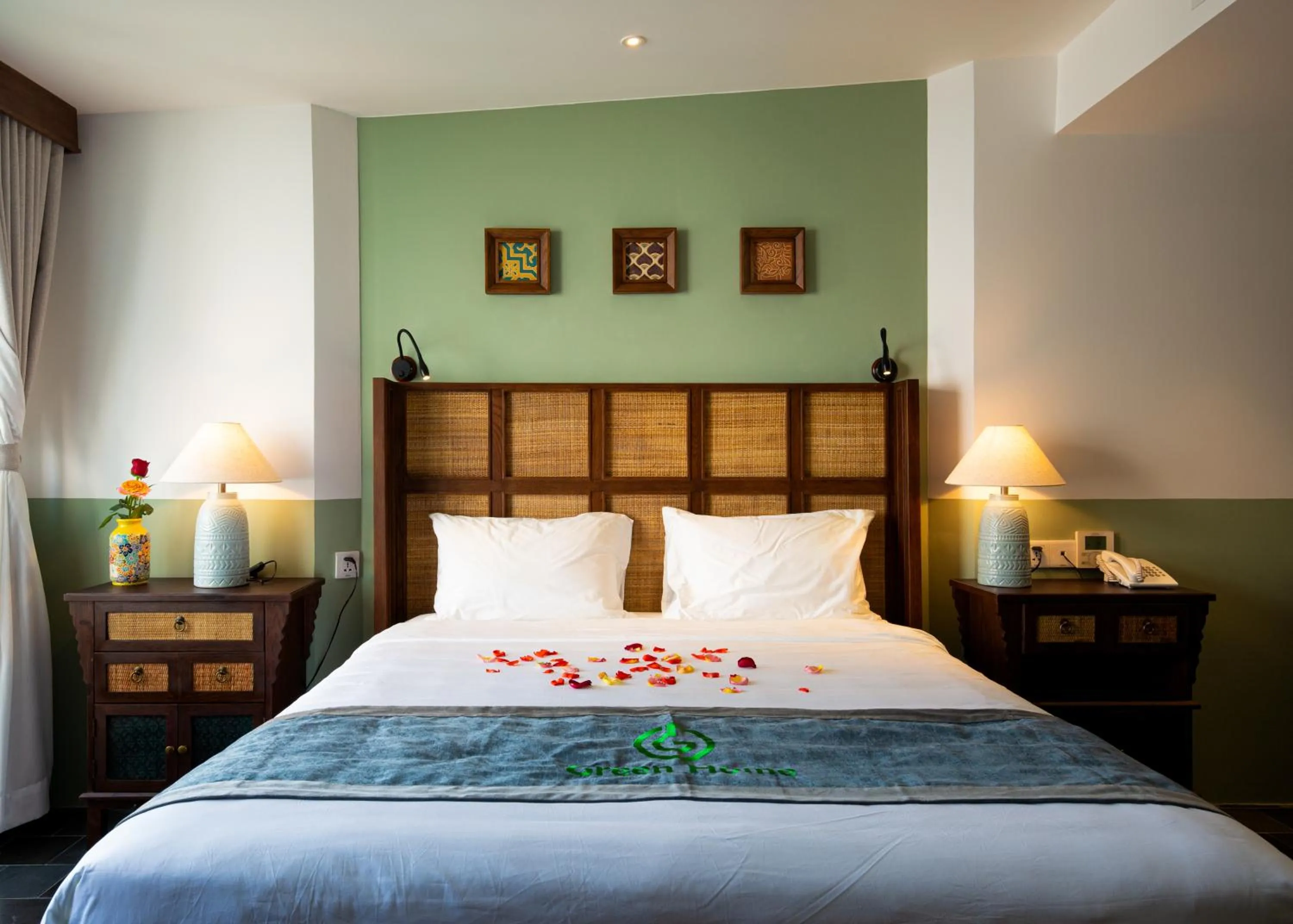 Bed in Green Home Nha Trang