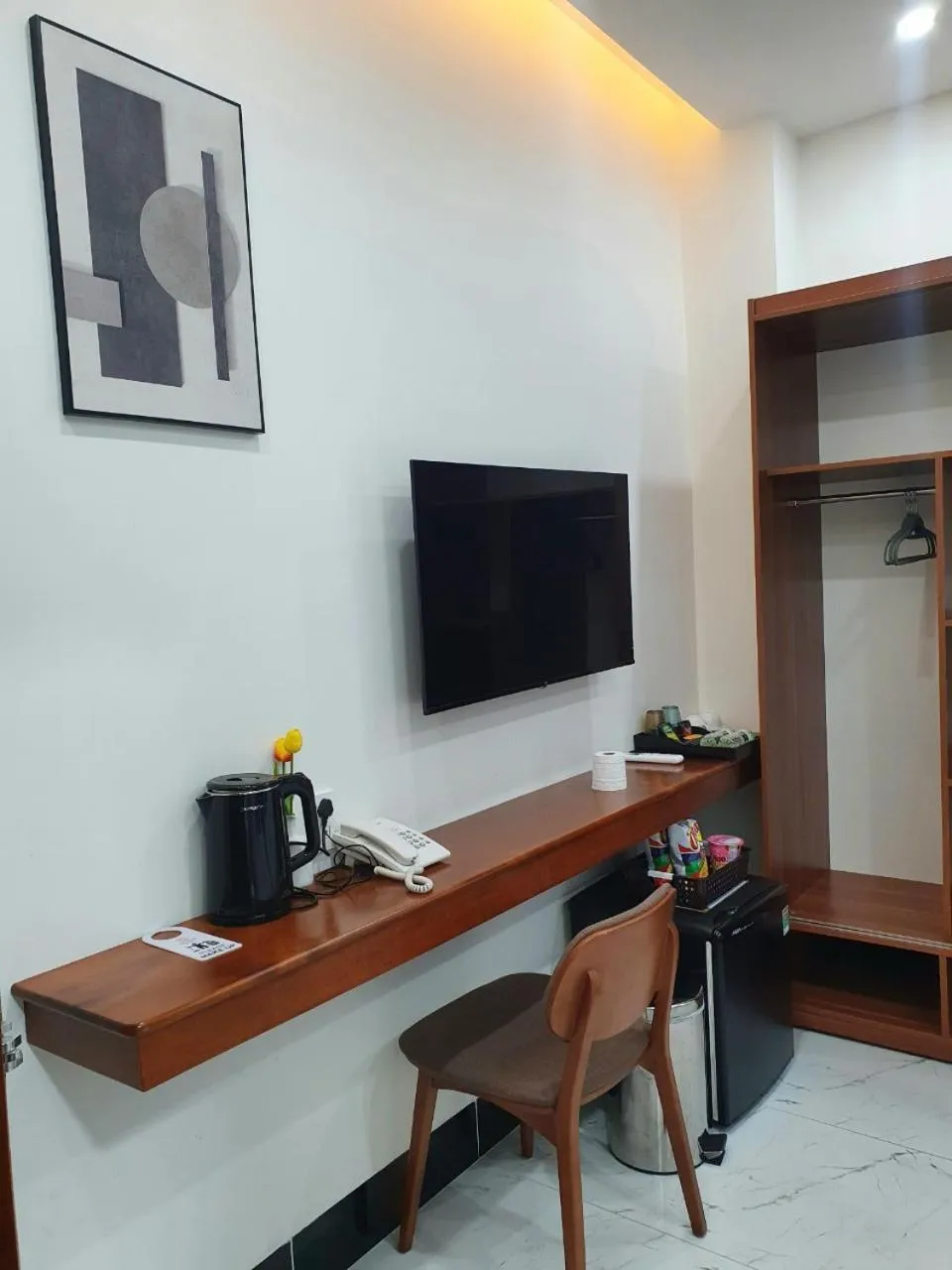 Seating area in Lucasta Hotel