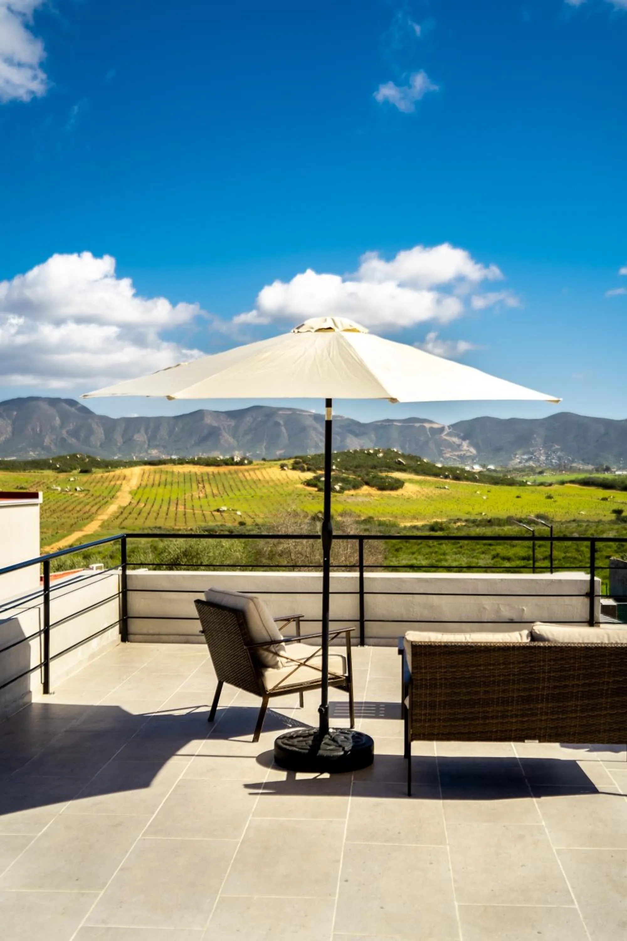 Balcony/Terrace in Villa Sophia Valle de Guadalupe