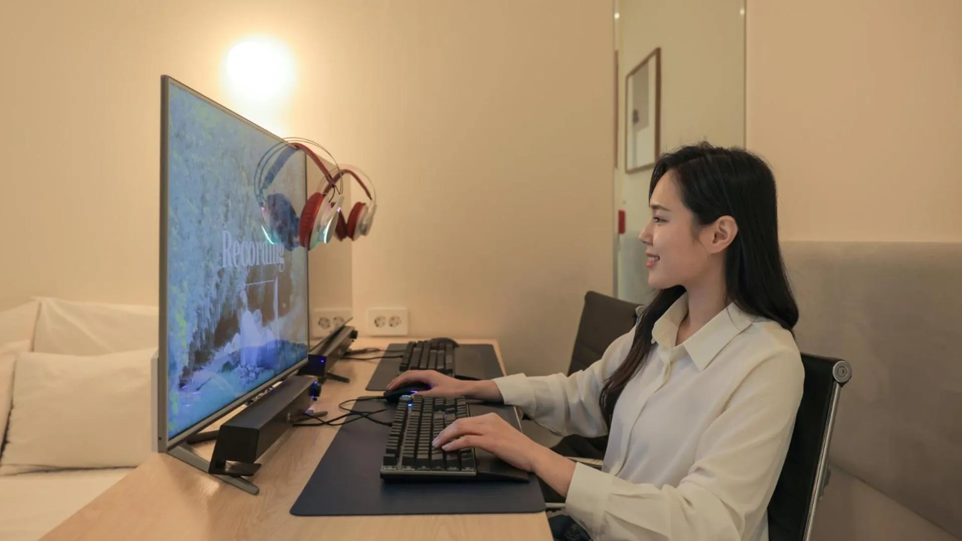 Seating area in Aank Hotel Osan