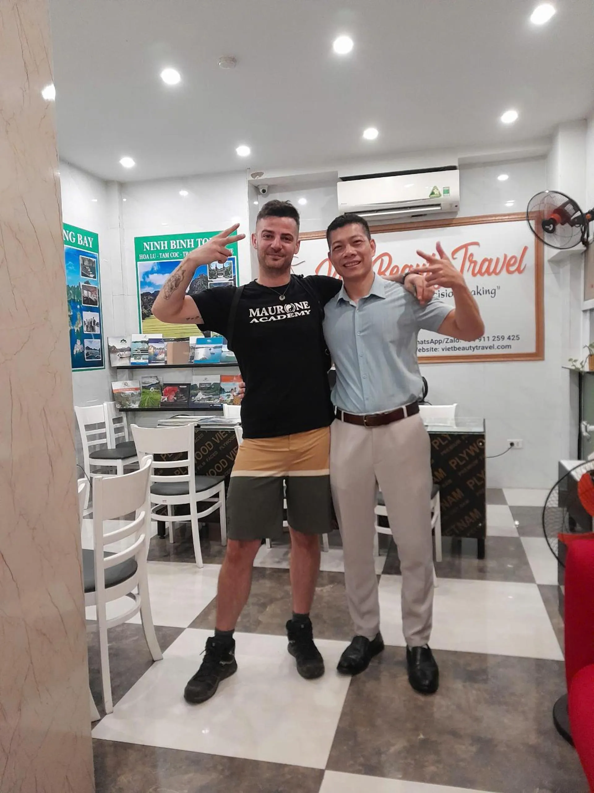 Guests in Hanoi Holiday Hotel