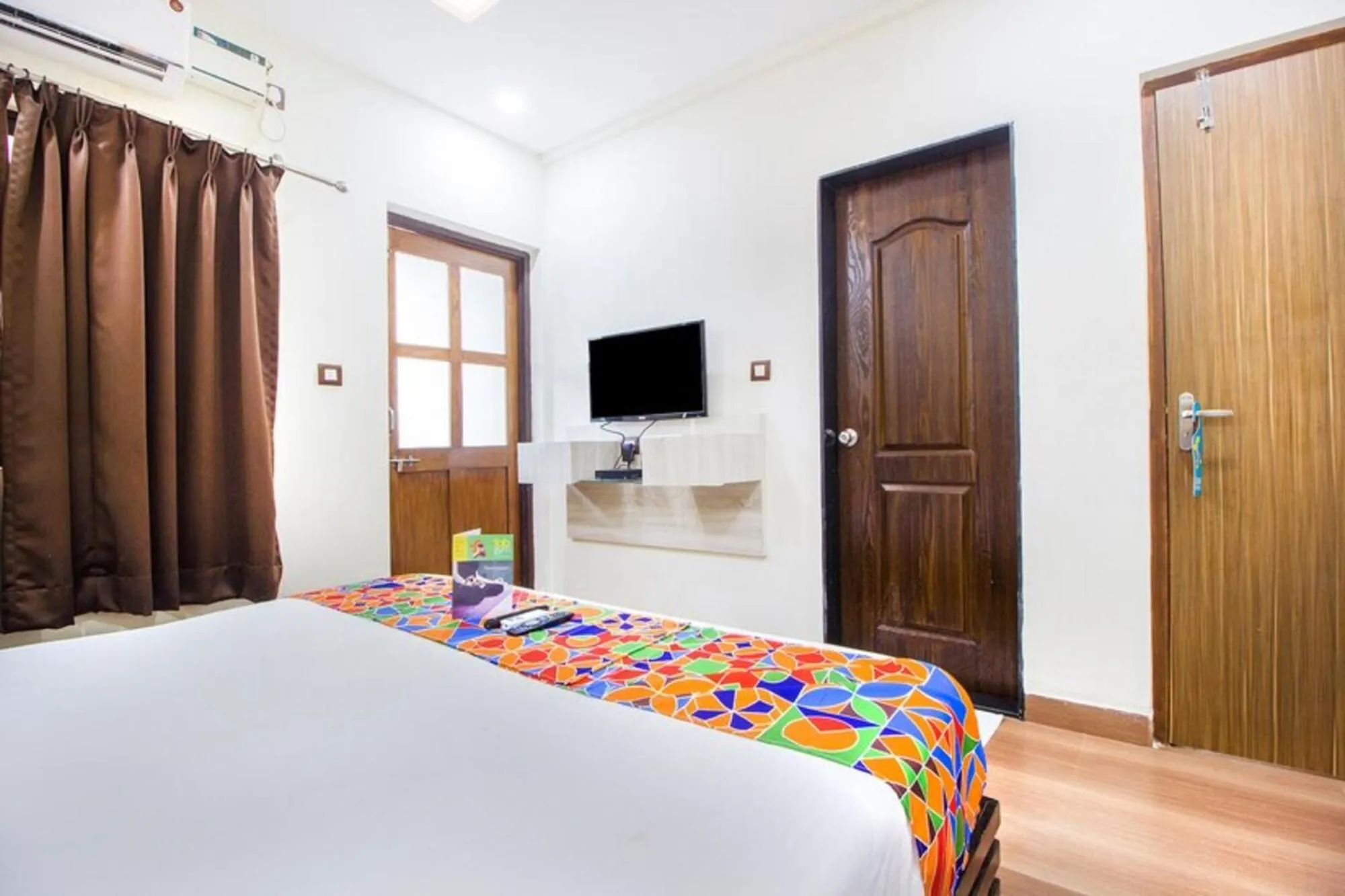 Bed in FabHotel The Sky