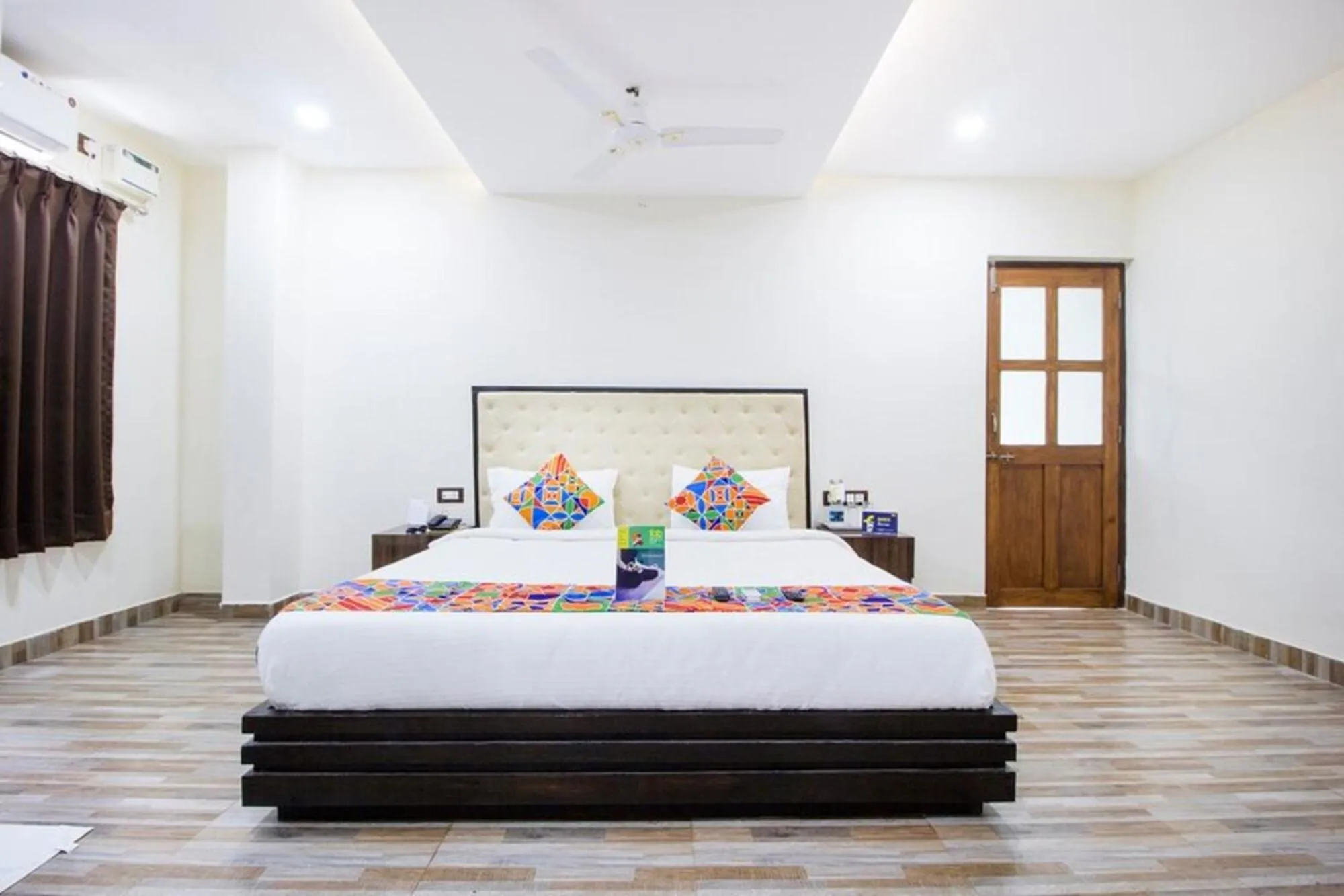 Bed in FabHotel The Sky