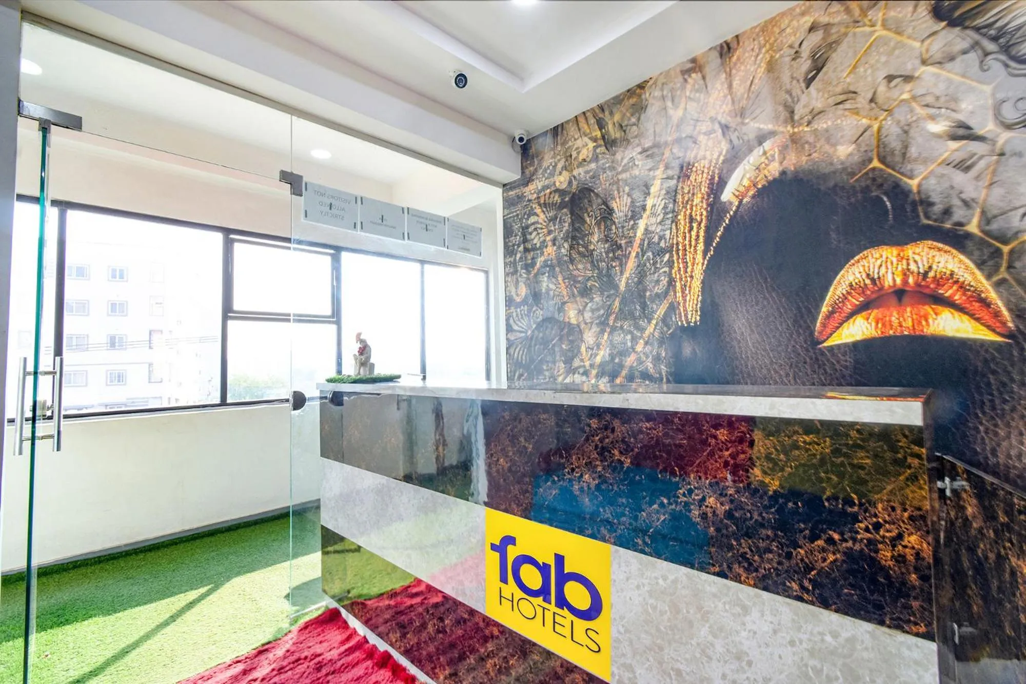 Lobby or reception in FabHotel SRH Pride - Nr Hitech City Railway Station