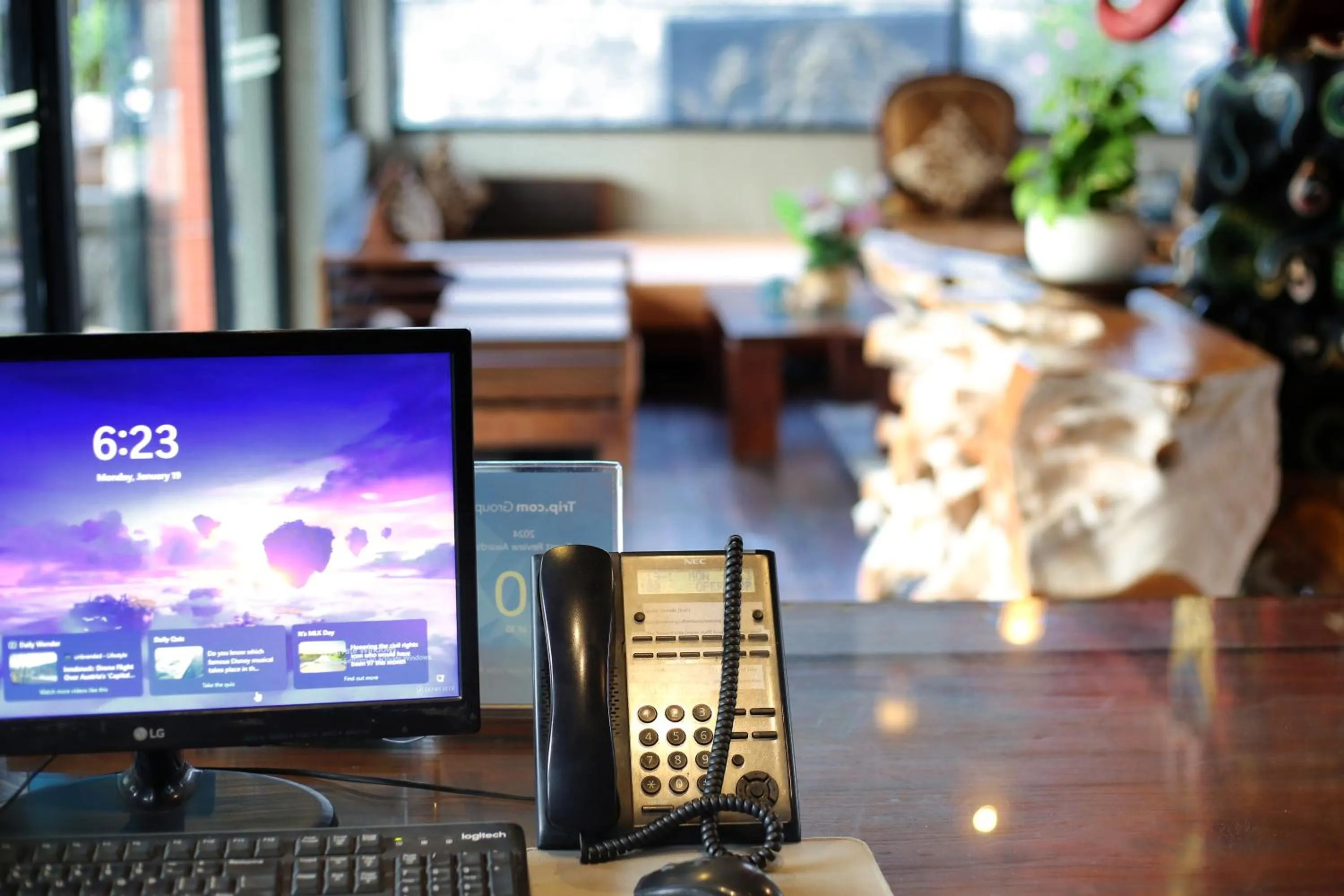 Lobby or reception in The Reward Villas