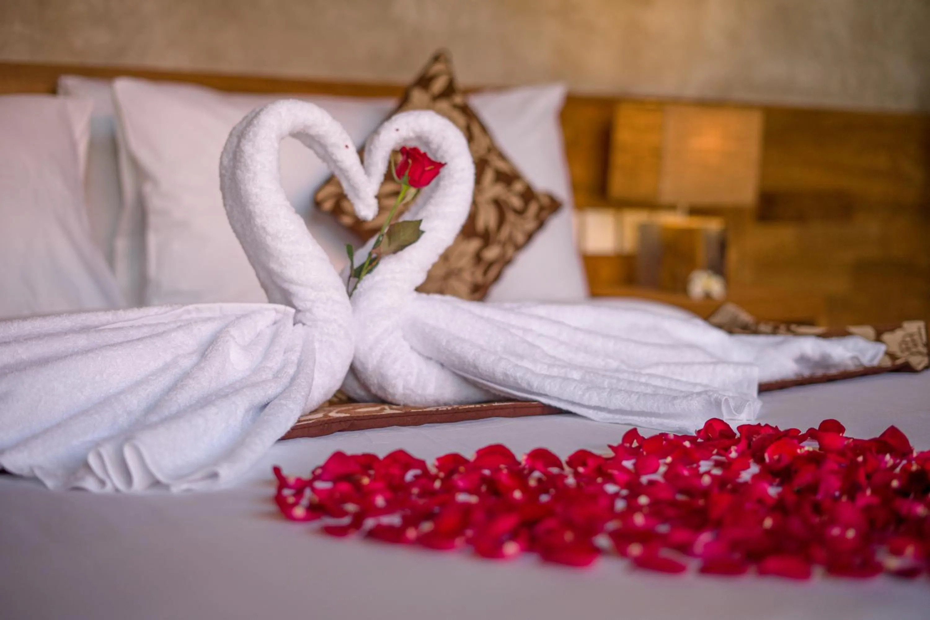 Bed in The Reward Villas Kerobokan