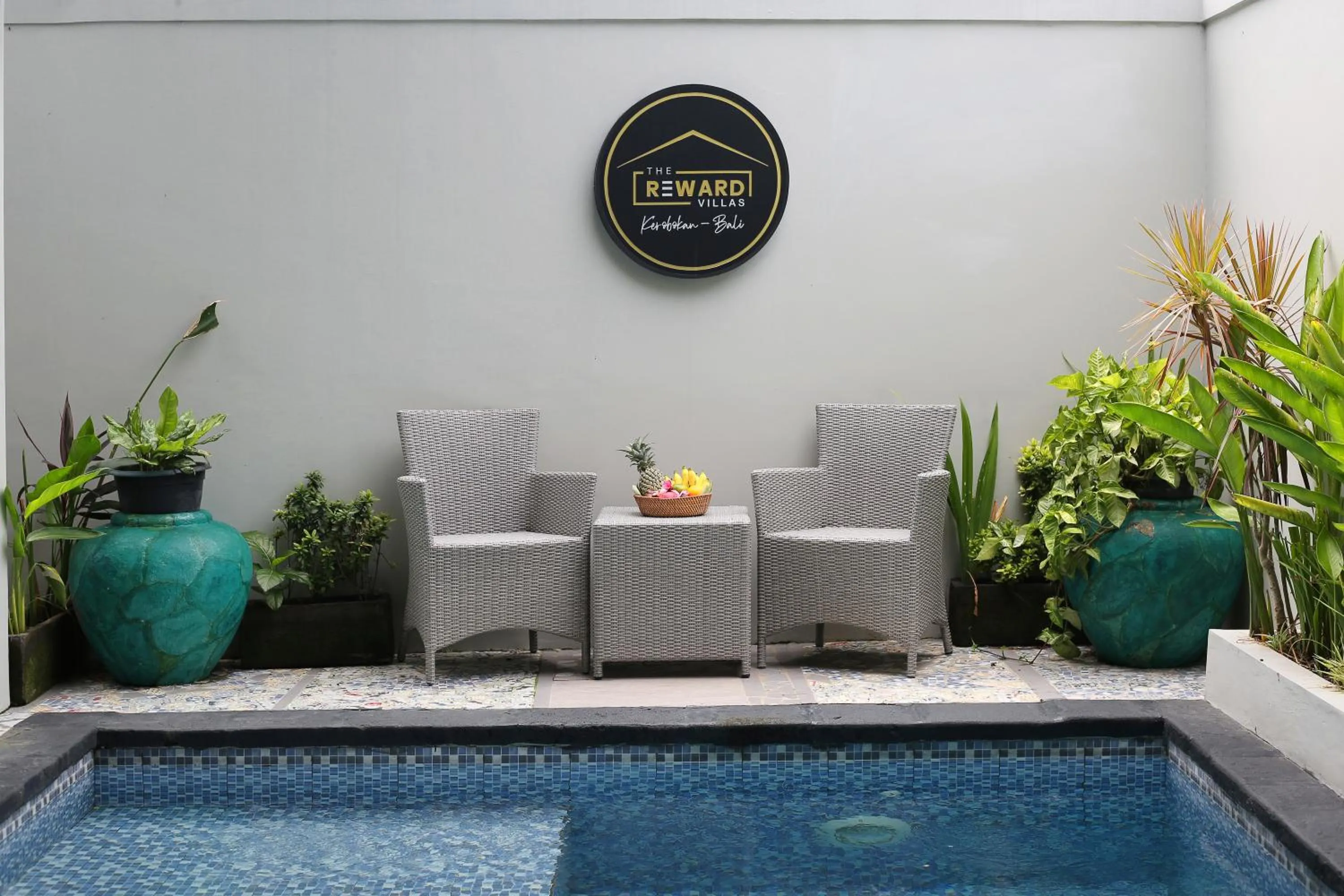 Swimming pool in The Reward Villas