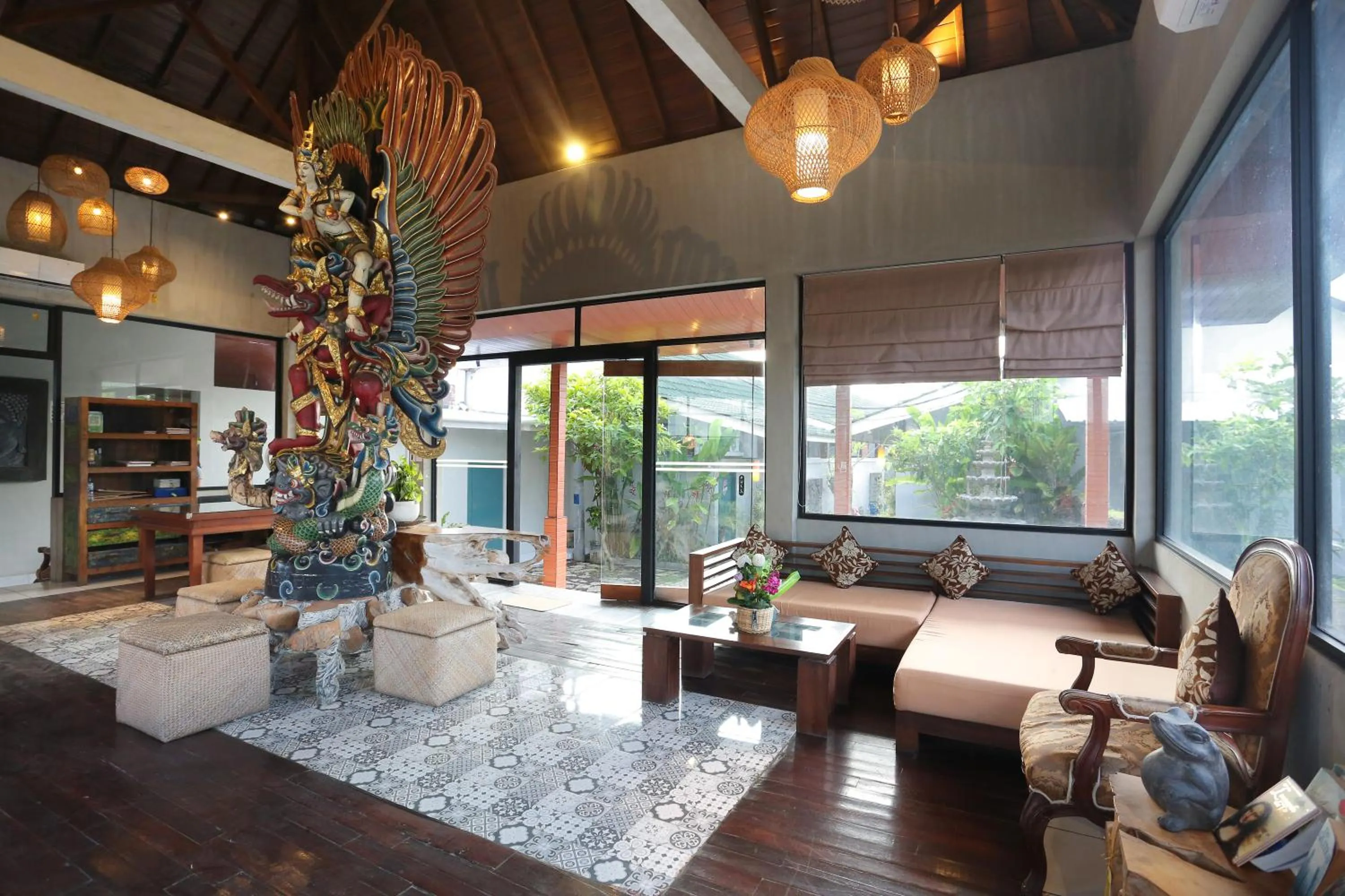 Lobby or reception in The Reward Villas