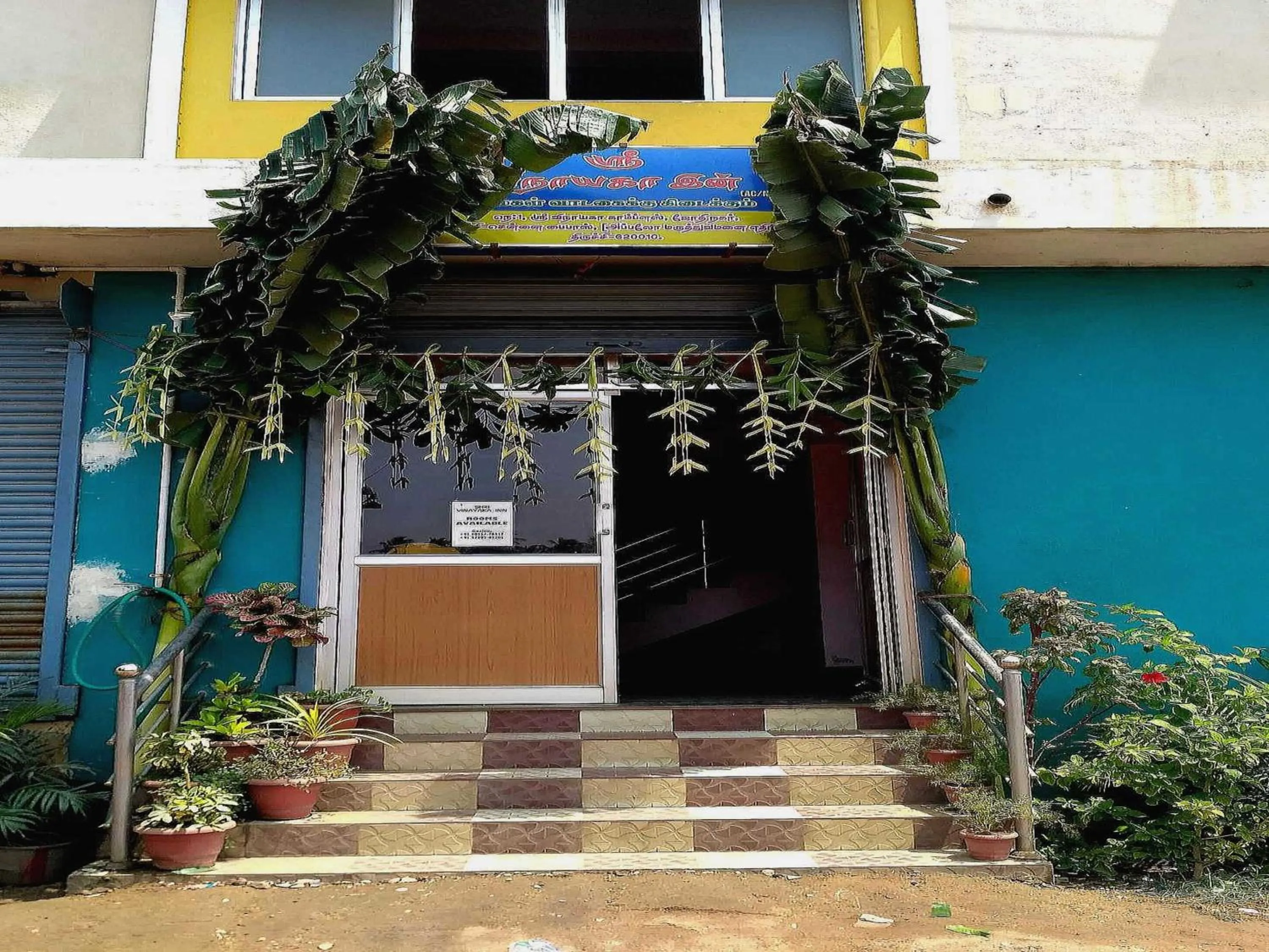 Facade/entrance in Hotel O 81239 Shri Vinayaka Inn Rooms