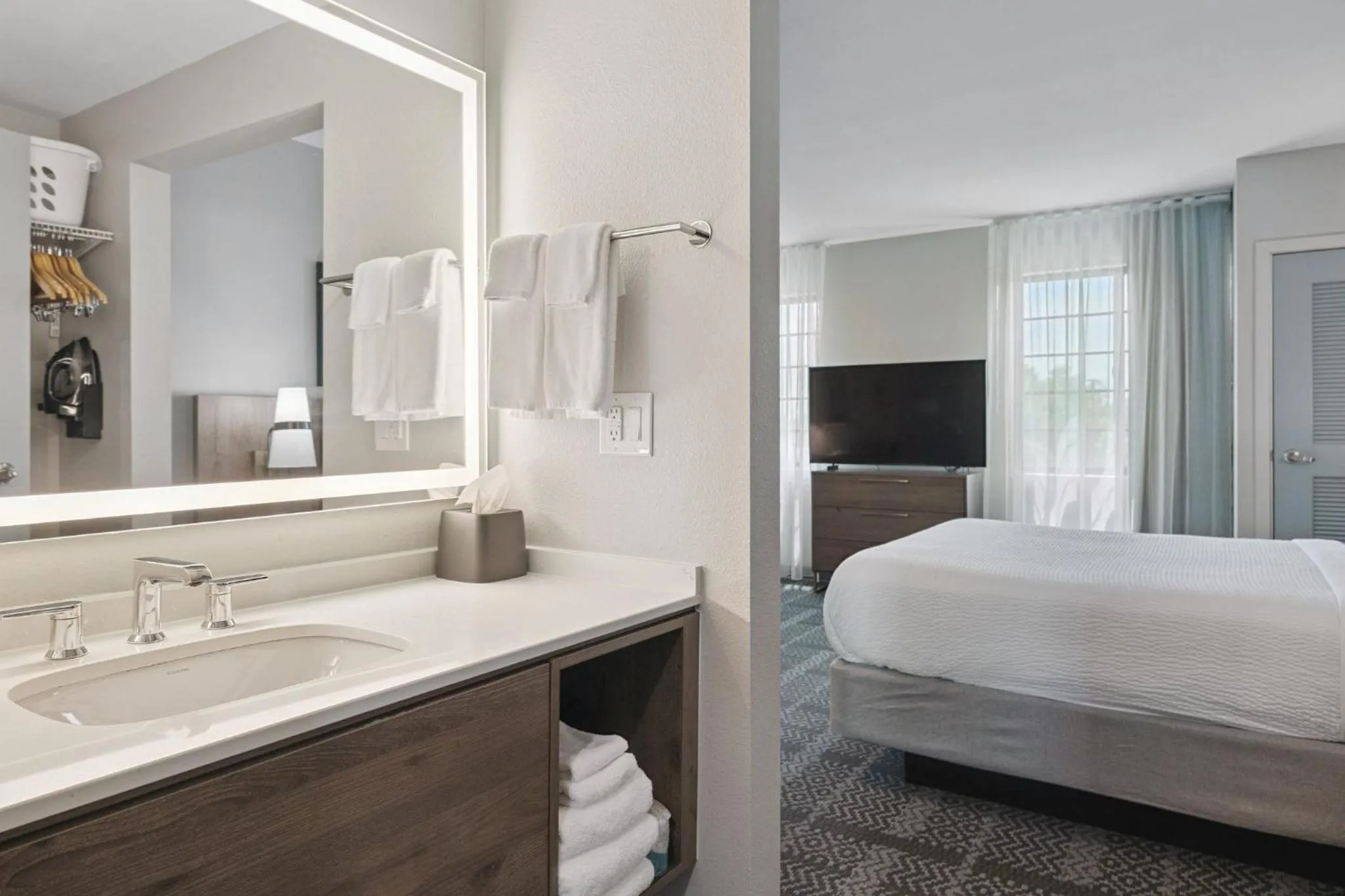 Photo of the whole room in Staybridge Suites Sacramento Woodland by IHG