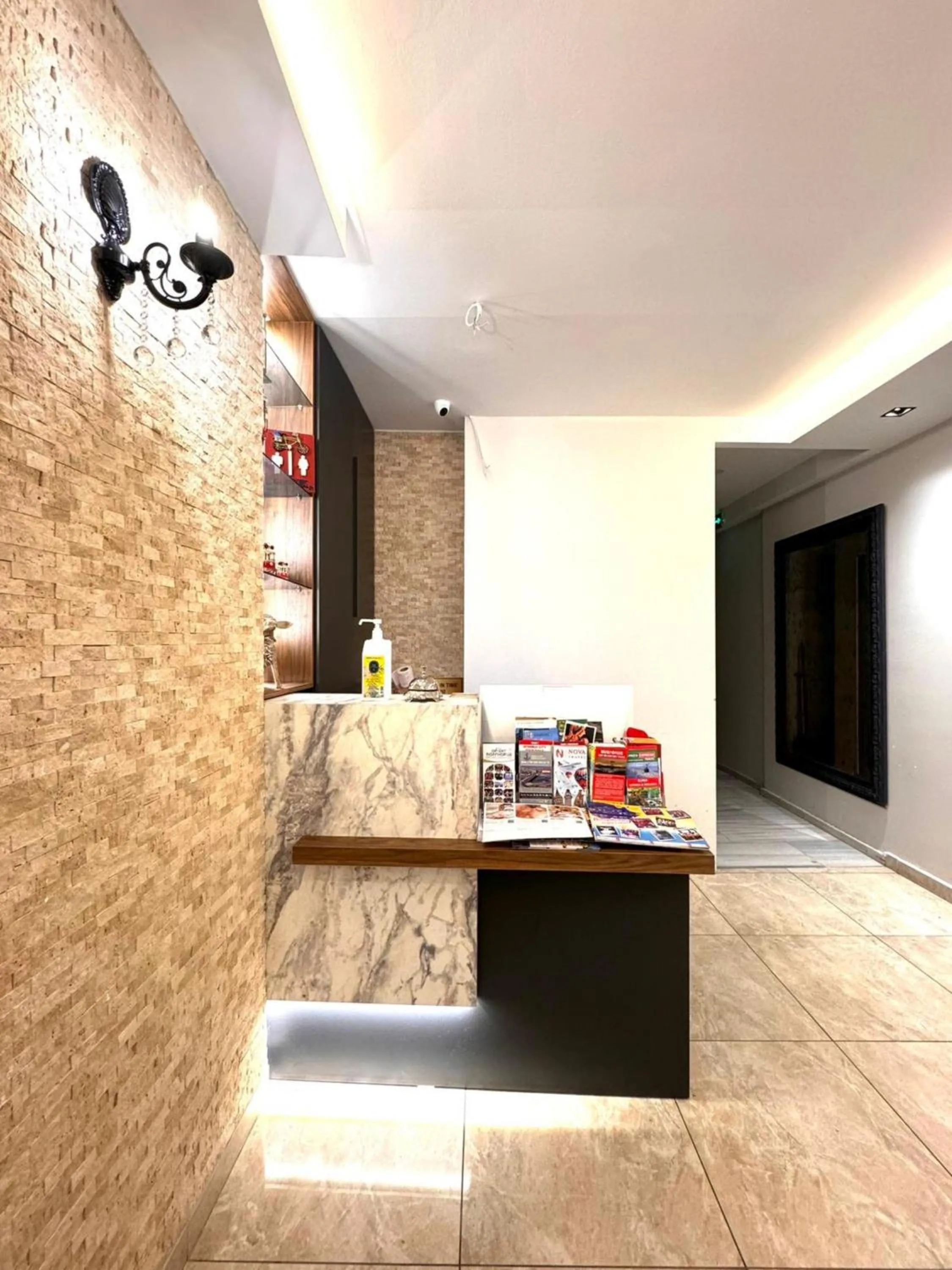 Lobby or reception in The Diderot Hotel