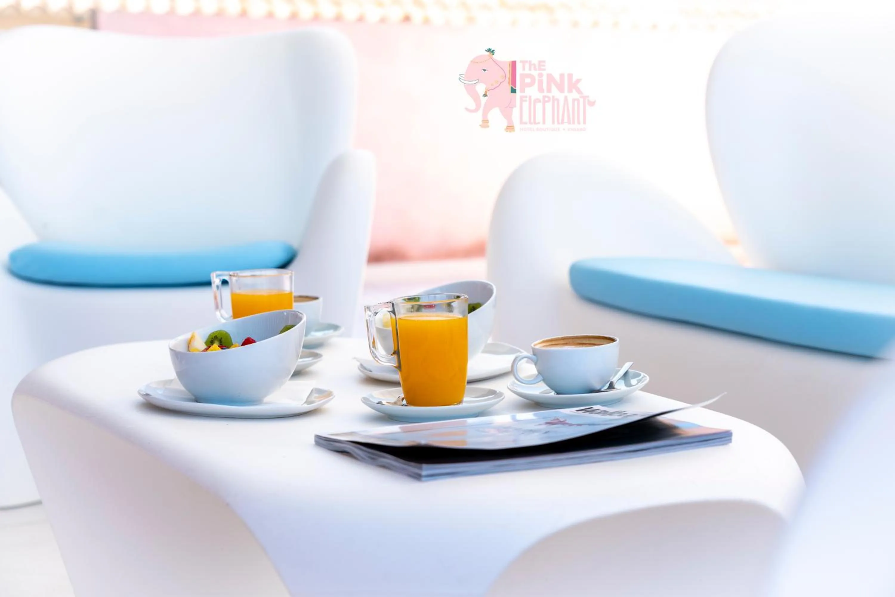 Breakfast in The Pink Elephant Hotel