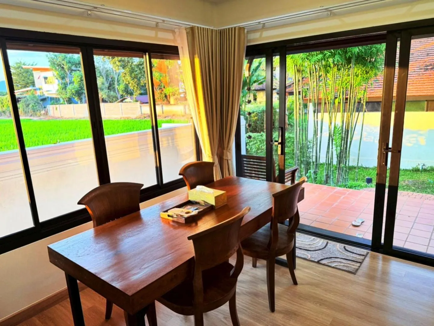 Seating area in Le Baan Thai Boutique Villa
