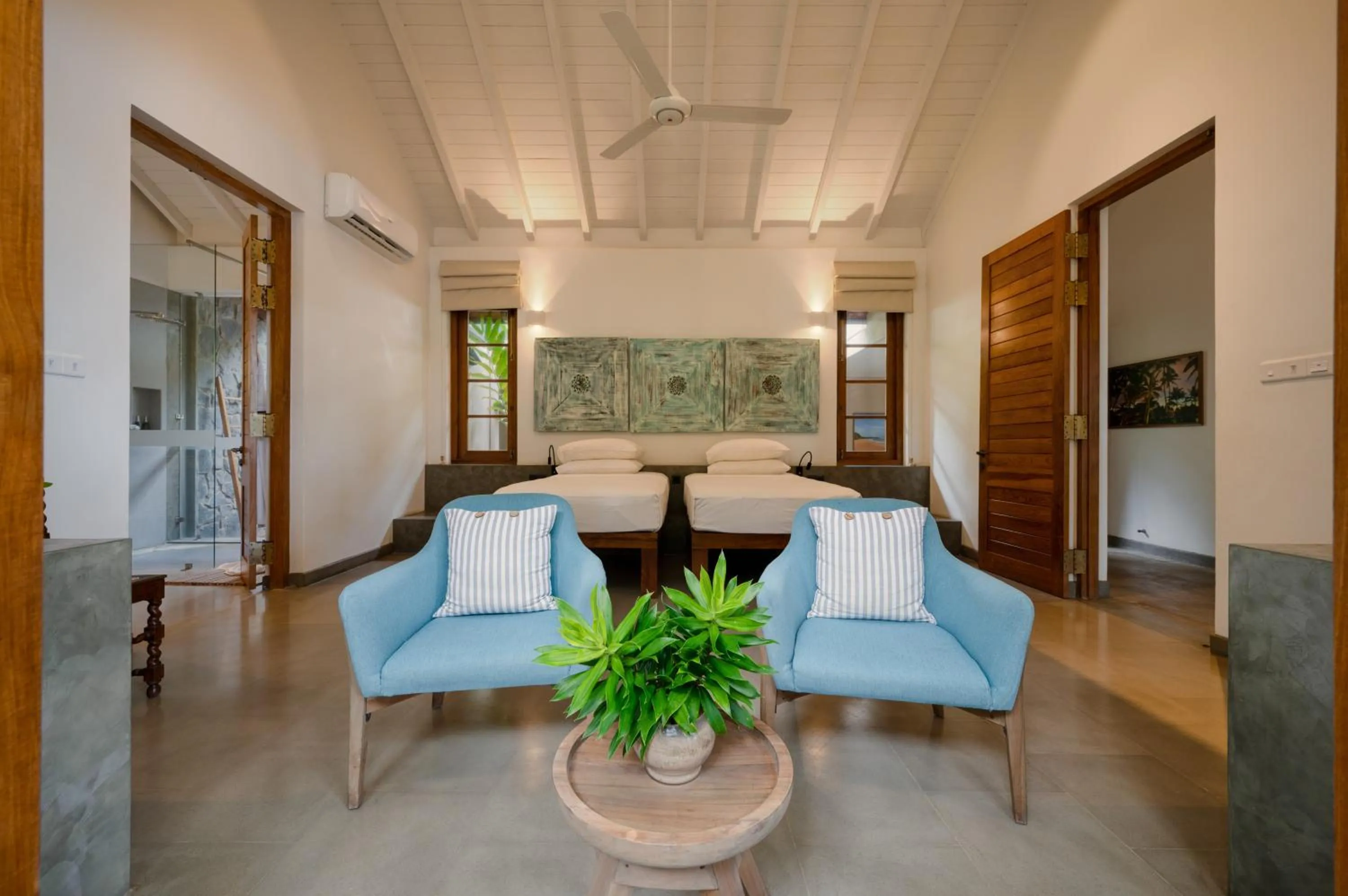 Seating area in Kirana - A Santani Villa, Bentota
