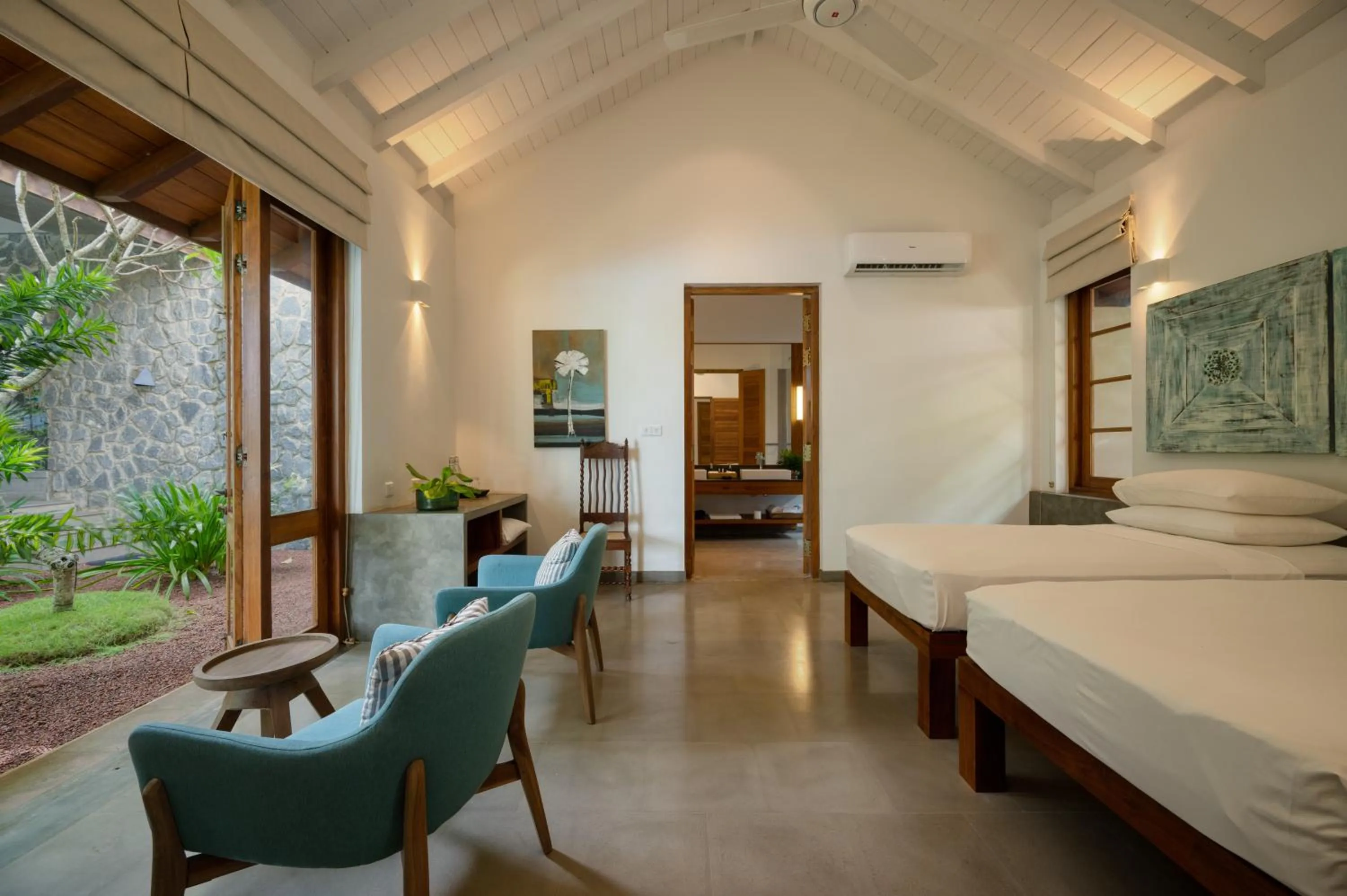 Photo of the whole room, Bed in Kirana - A Santani Villa, Bentota