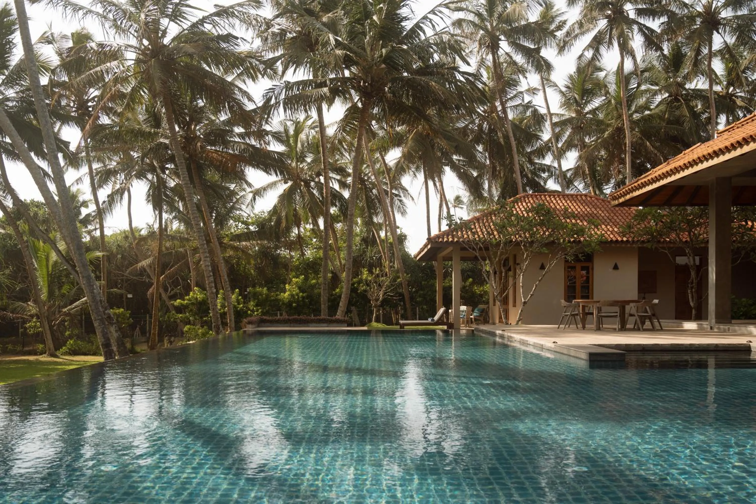 Swimming pool in Kirana - A Santani Villa, Bentota