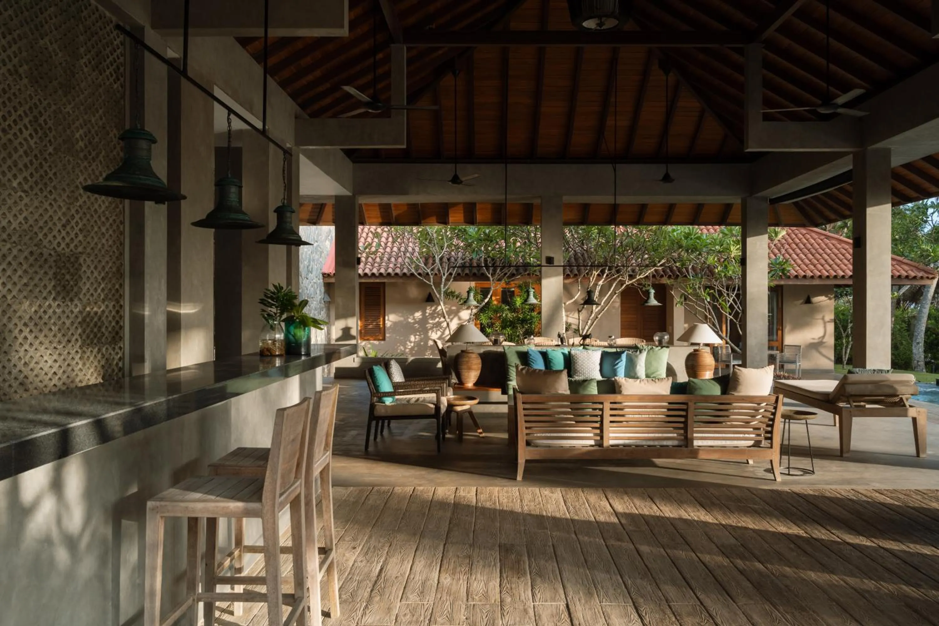 Living room in Kirana - A Santani Villa, Bentota