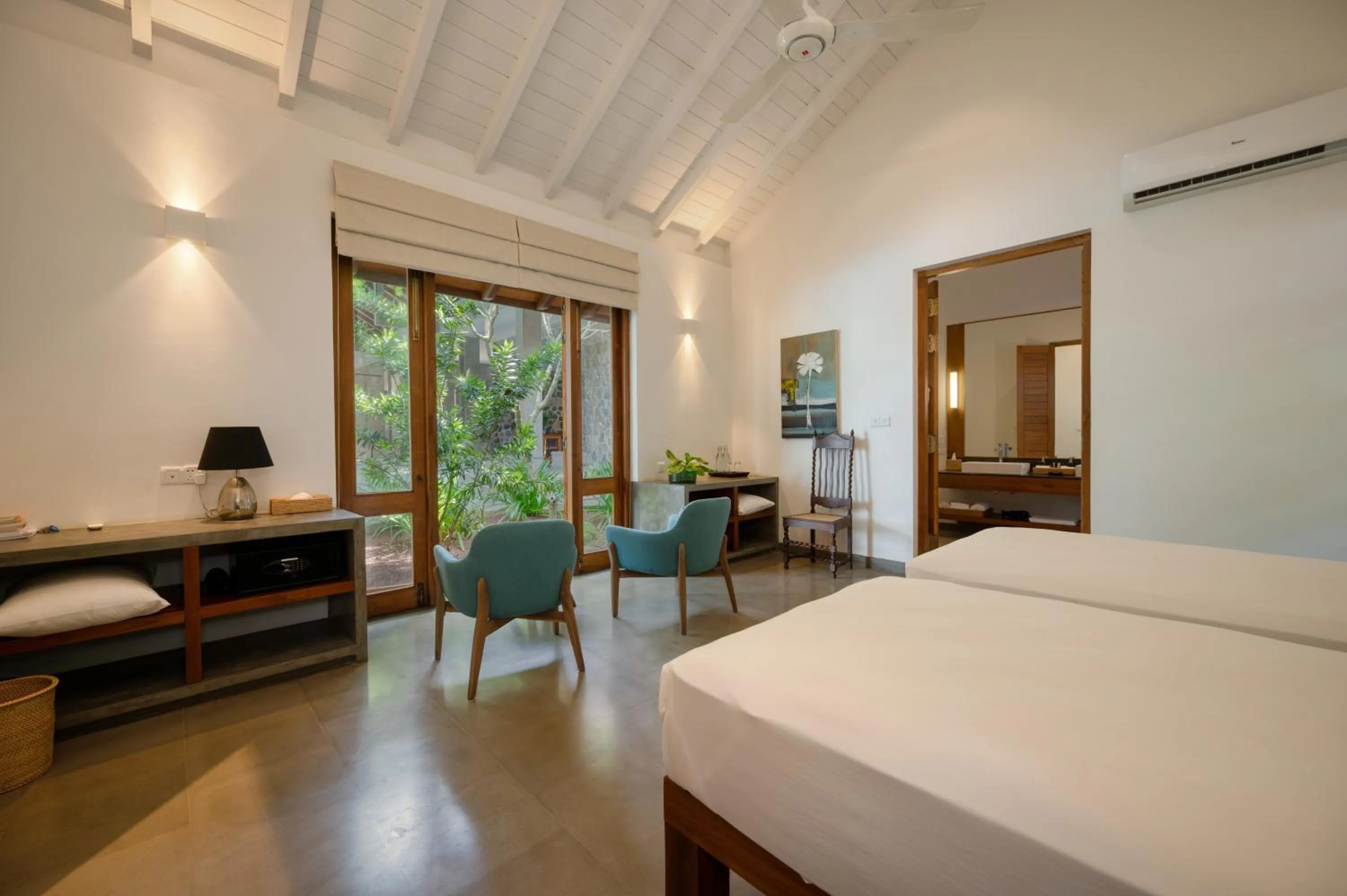 Bedroom, Bed in Kirana - A Santani Villa, Bentota