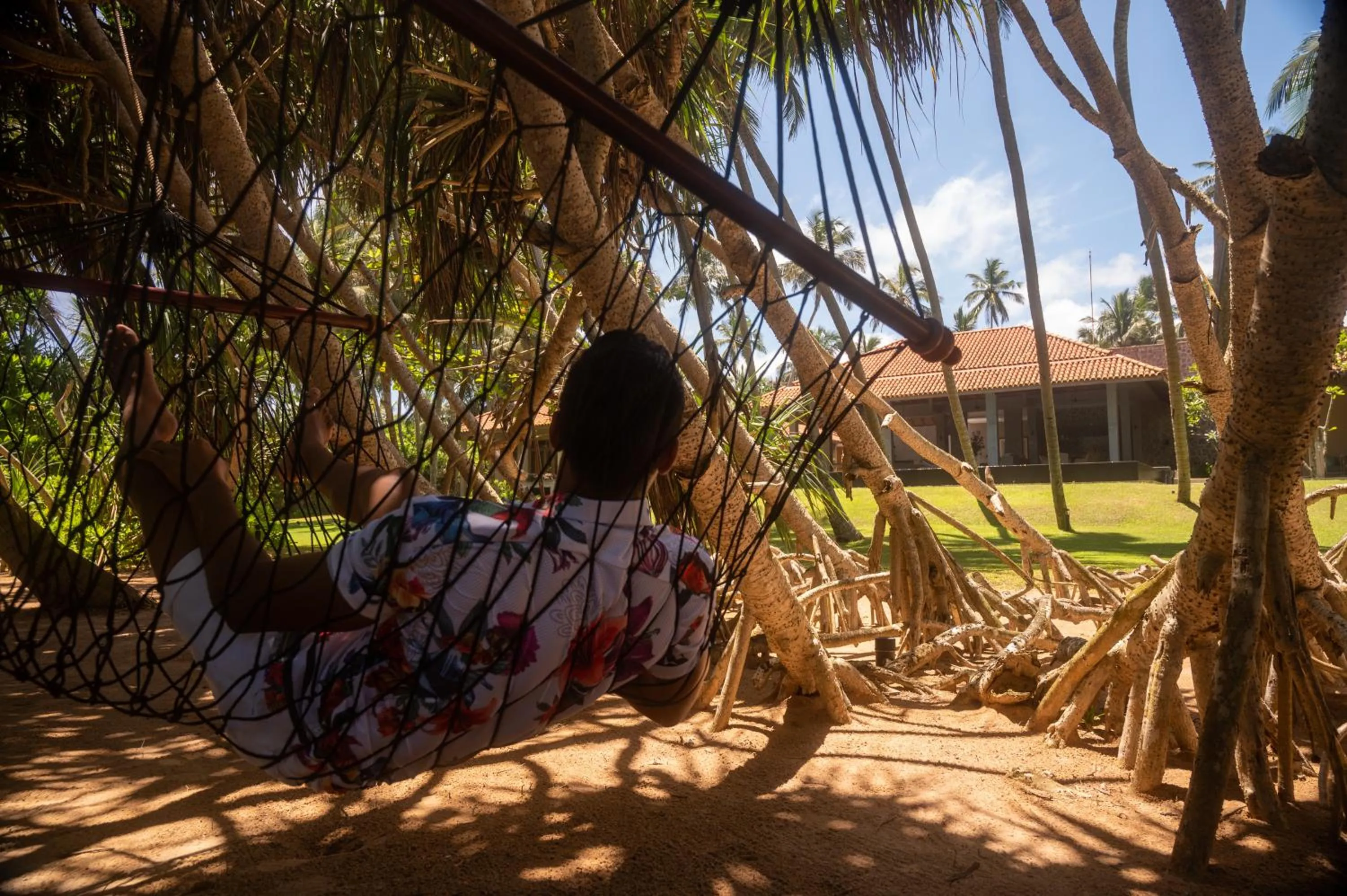 Garden view in Kirana - A Santani Villa, Bentota