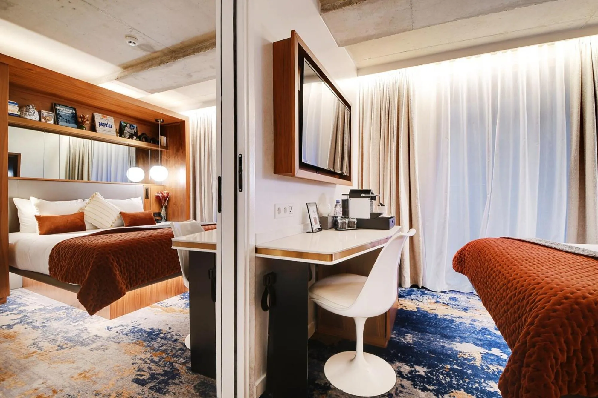 Bedroom, Bed in CARD Hôtel