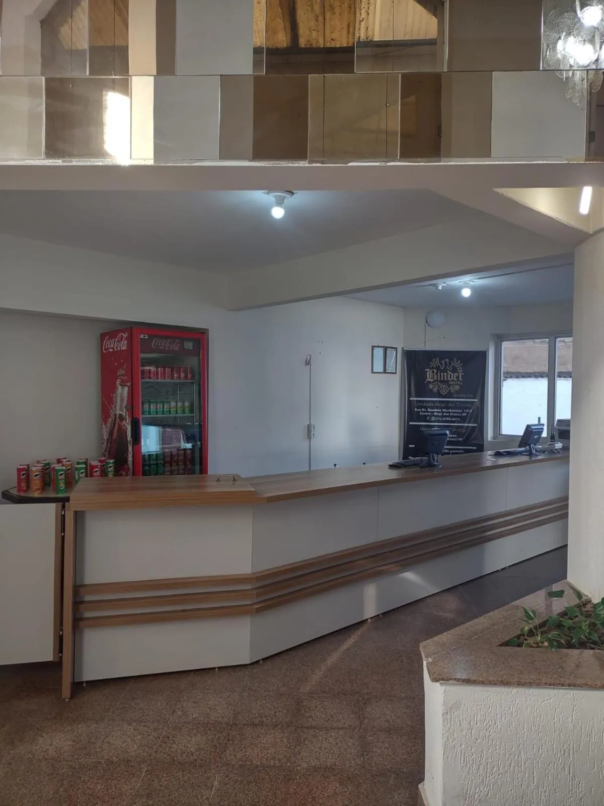 Lobby or reception in Binder Hotel Mogi Guaçu