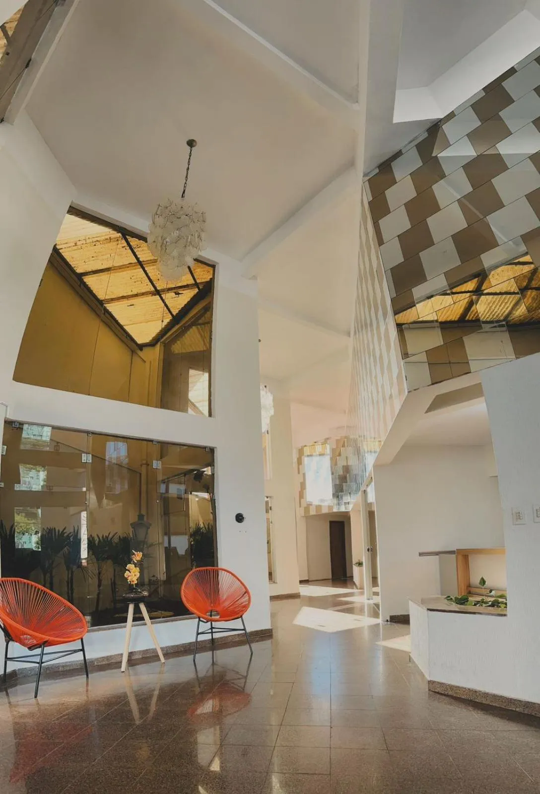 Lobby or reception in Binder Hotel Mogi Guaçu