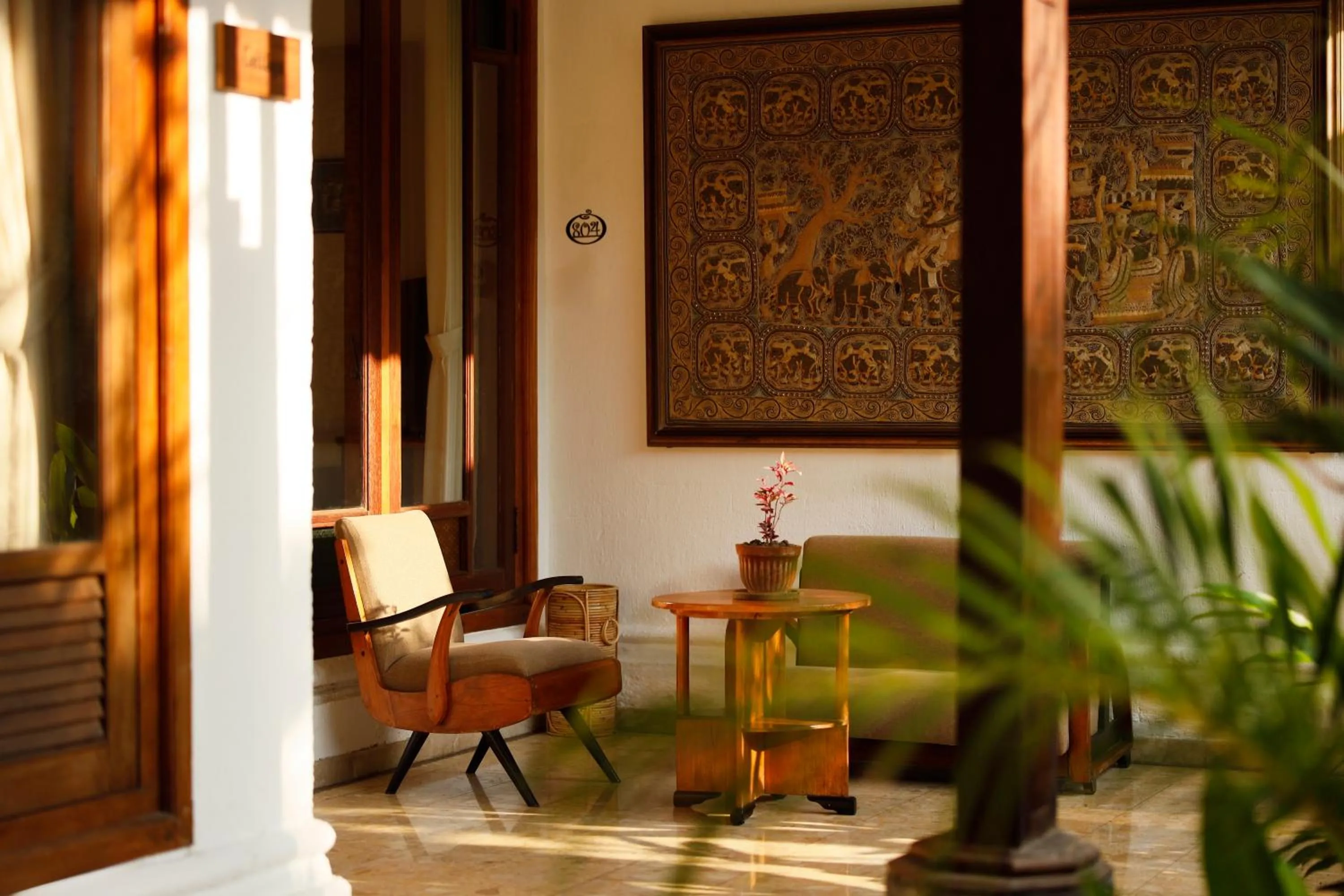 Patio in Puri Tempo Doeloe Boutique Hotel