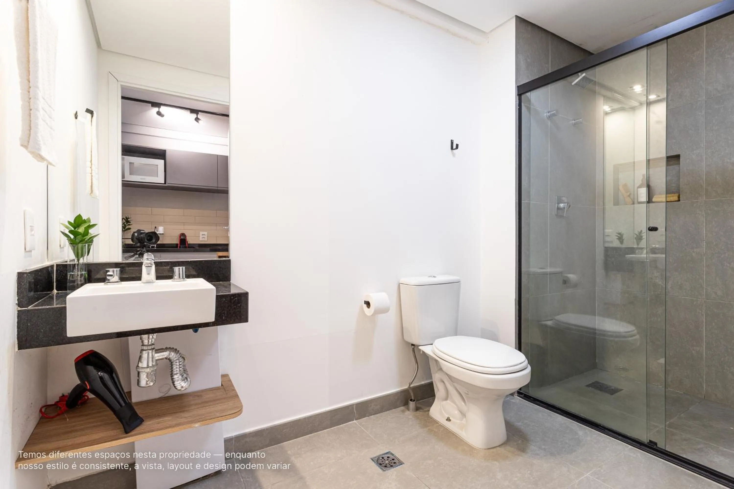Bathroom in Next Paulista by Viva - Apartamentos completos ao lado da Av Paulista e MASP