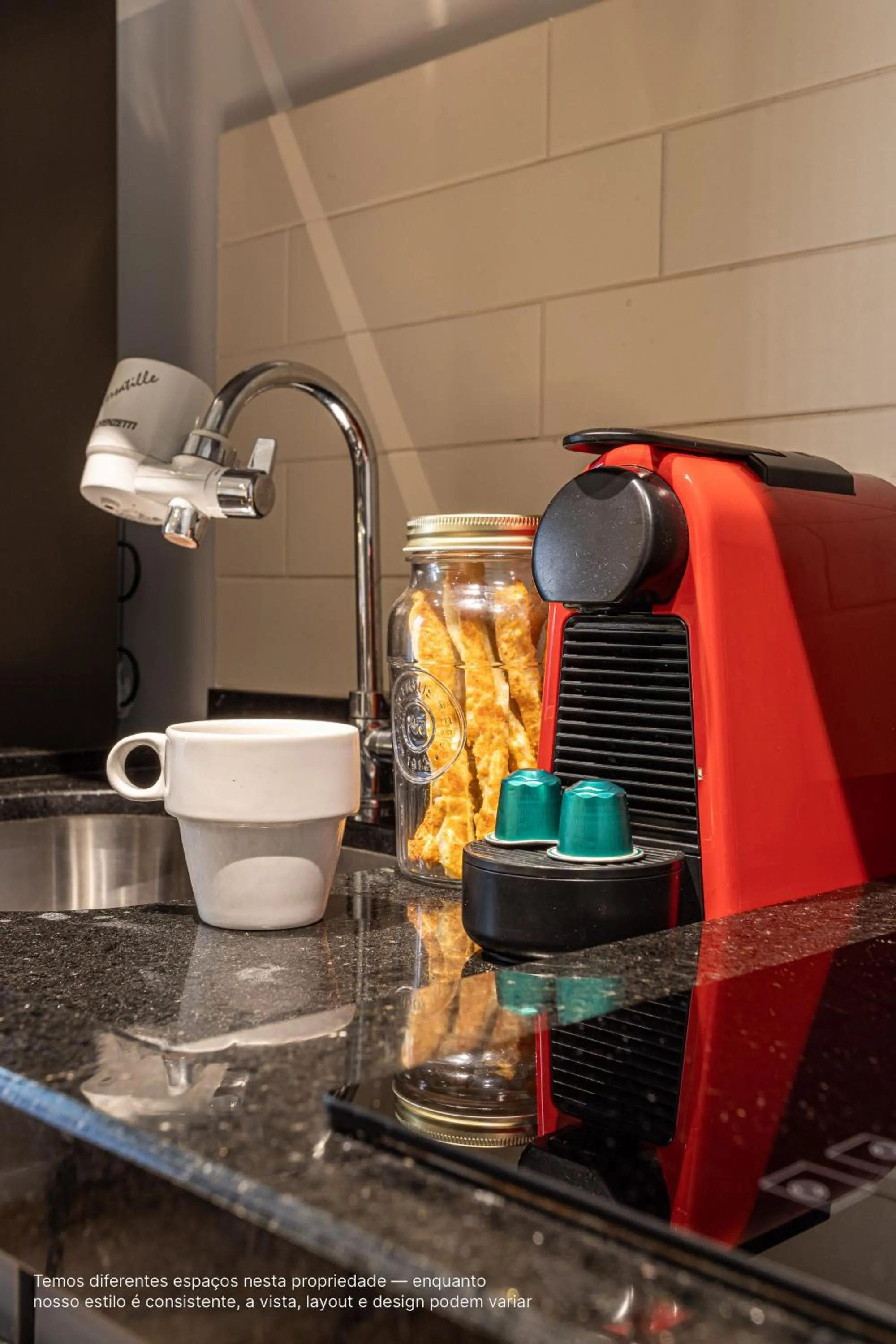 Coffee/tea facilities in Next Paulista by Viva - Apartamentos completos ao lado da Av Paulista e MASP