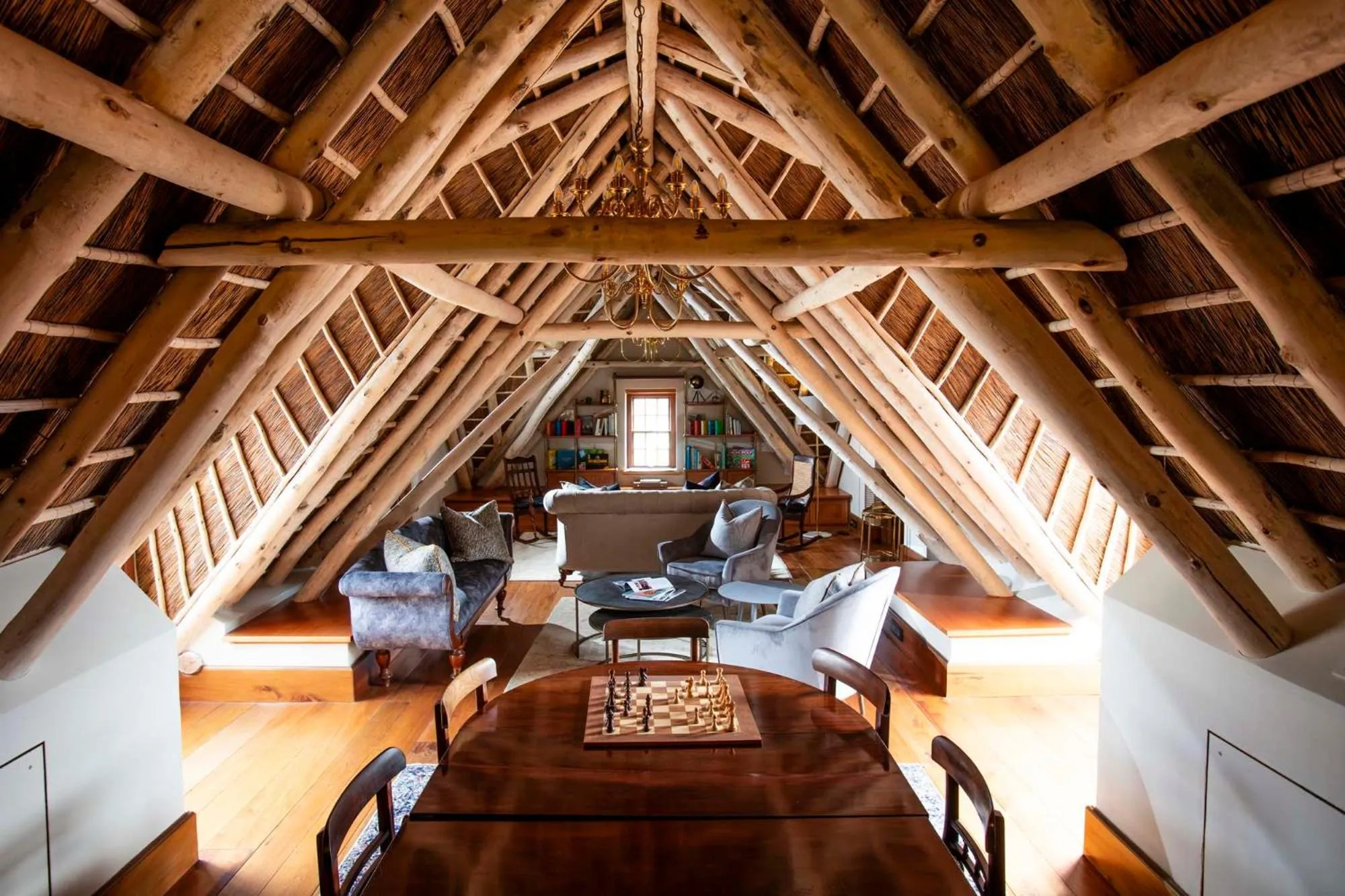 Seating area in The Hazendal Hotel and Homestead