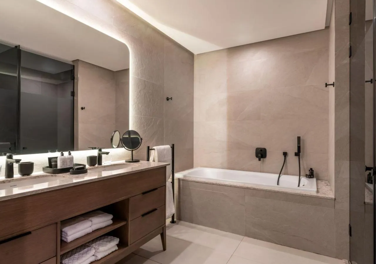 Bathroom in The Hazendal Hotel and Homestead