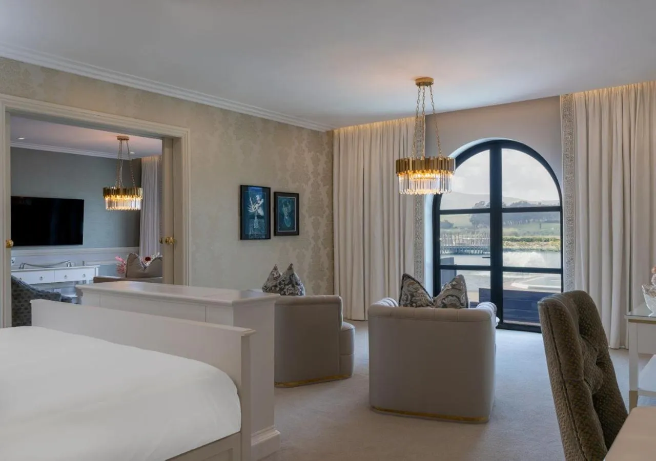 Patio, Bed in The Hazendal Hotel and Homestead