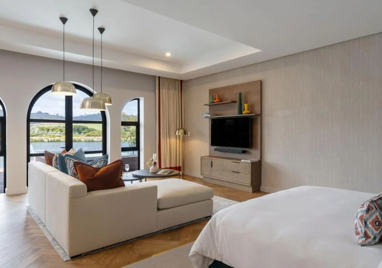 View (from property/room), Bed in The Hazendal Hotel and Homestead