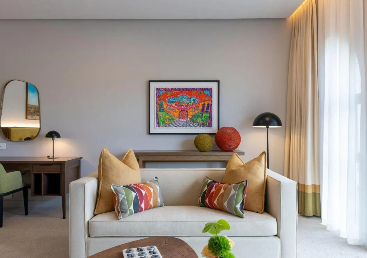 Seating area in The Hazendal Hotel and Homestead