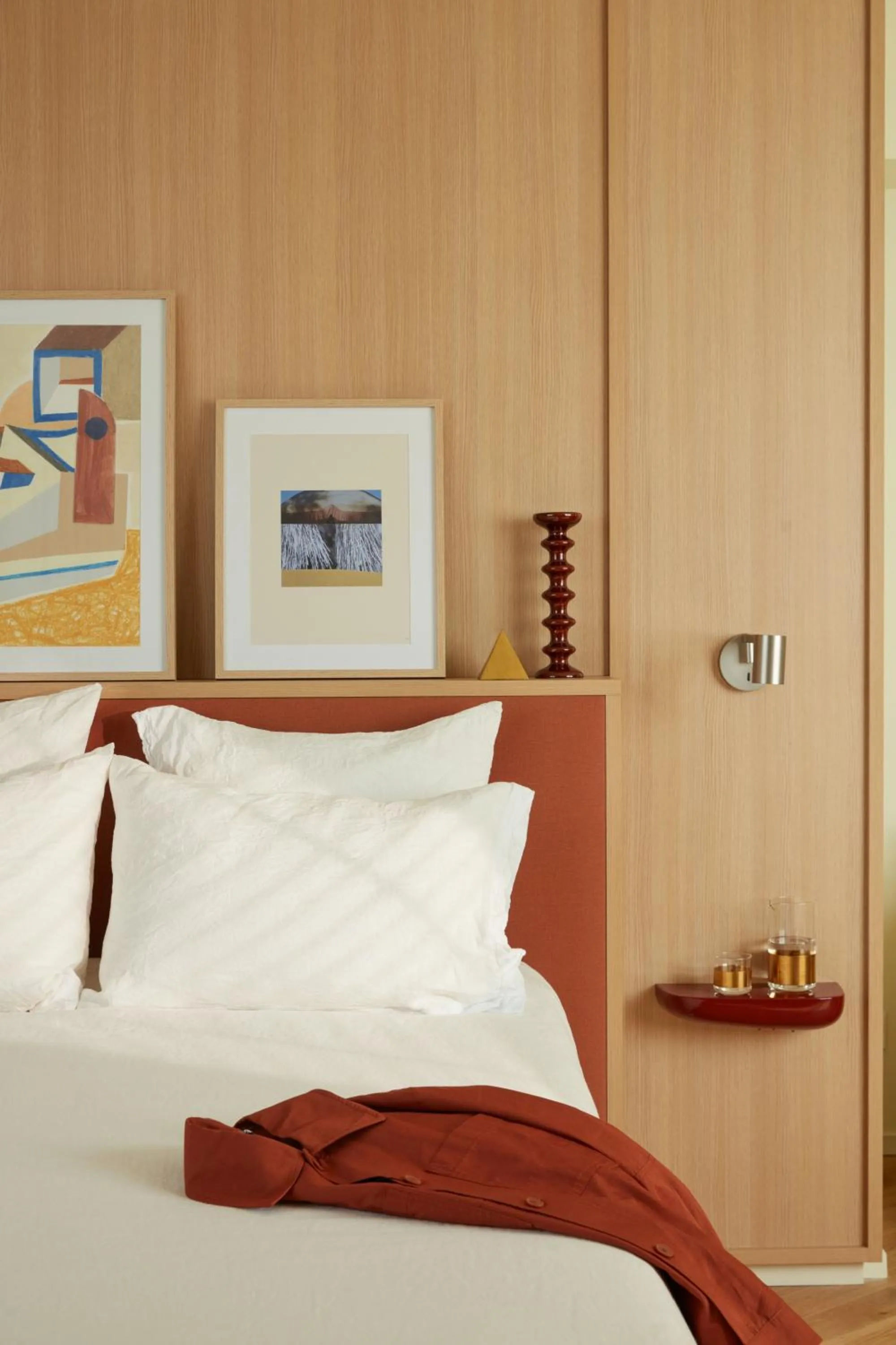 Bed in OKKO Hotels Paris Rosa Parks