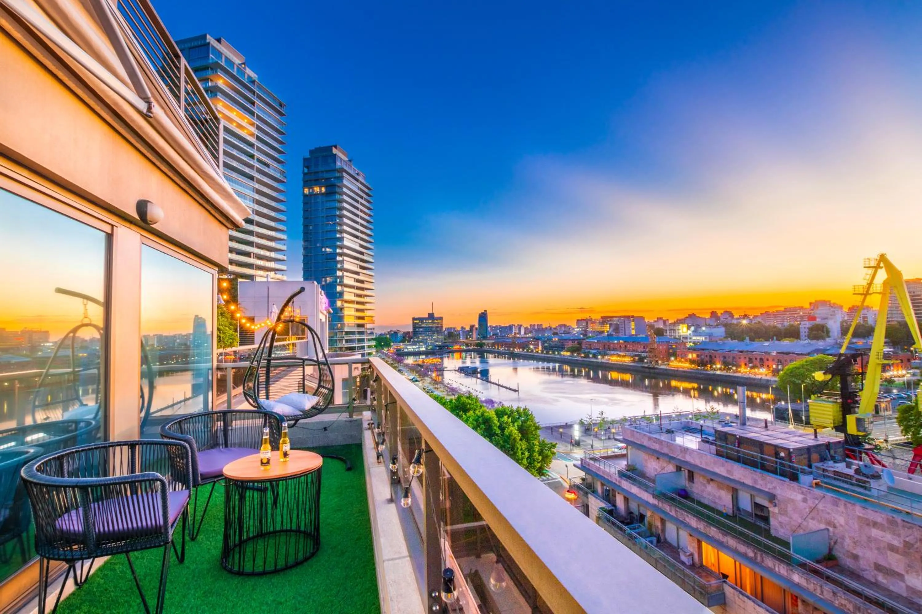 View (from property/room) in Luxury Apartments in Puerto Madero