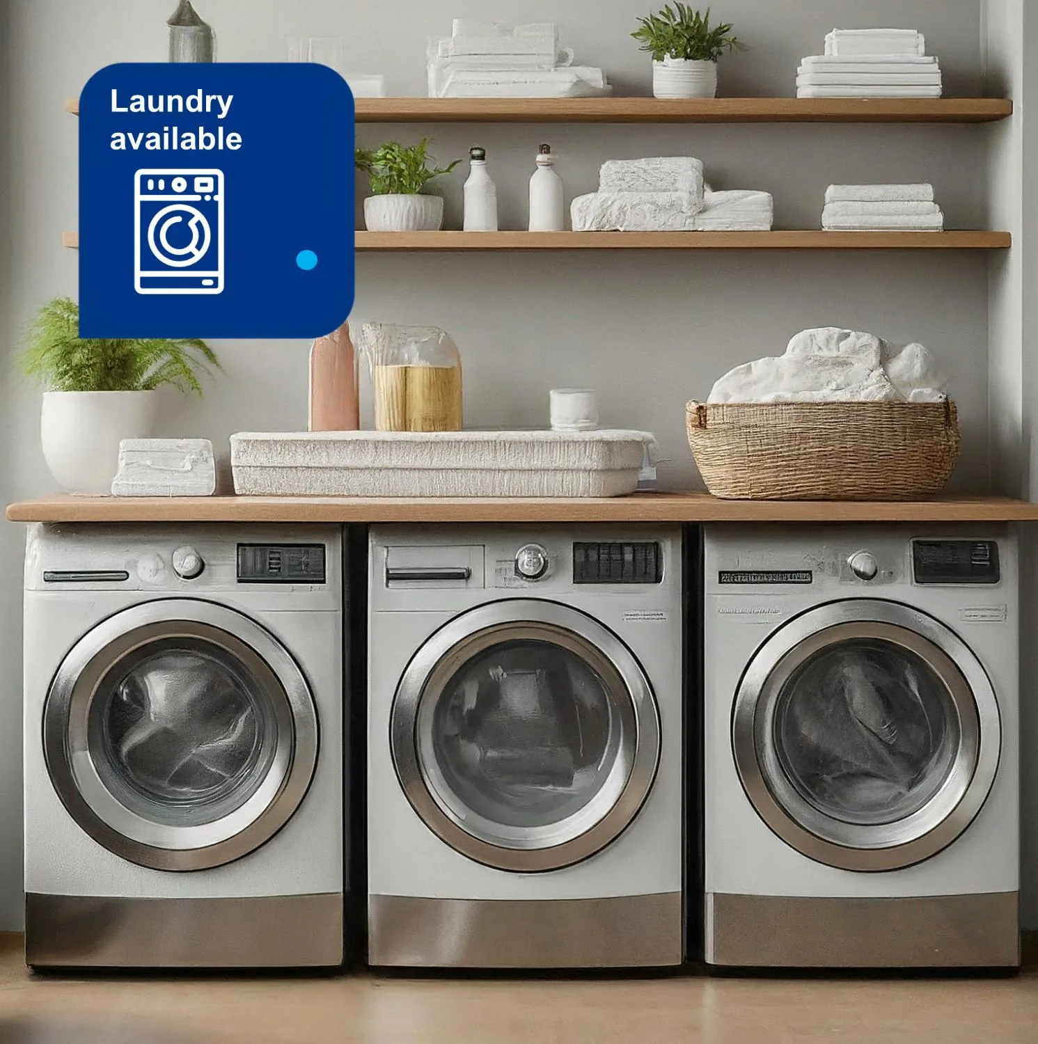 laundry in Luxury Apartments in Puerto Madero