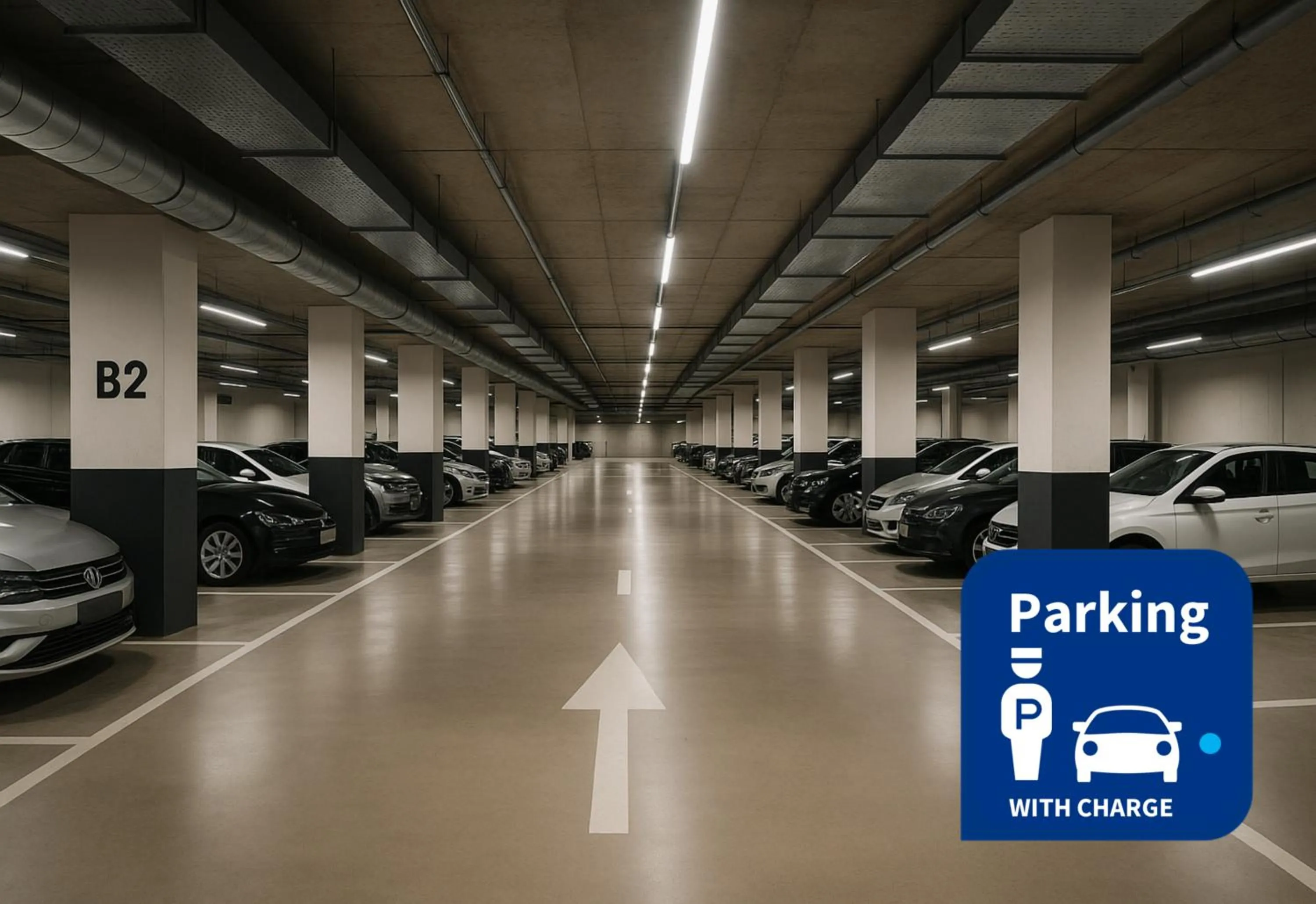 Parking in Luxury Apartments in Puerto Madero