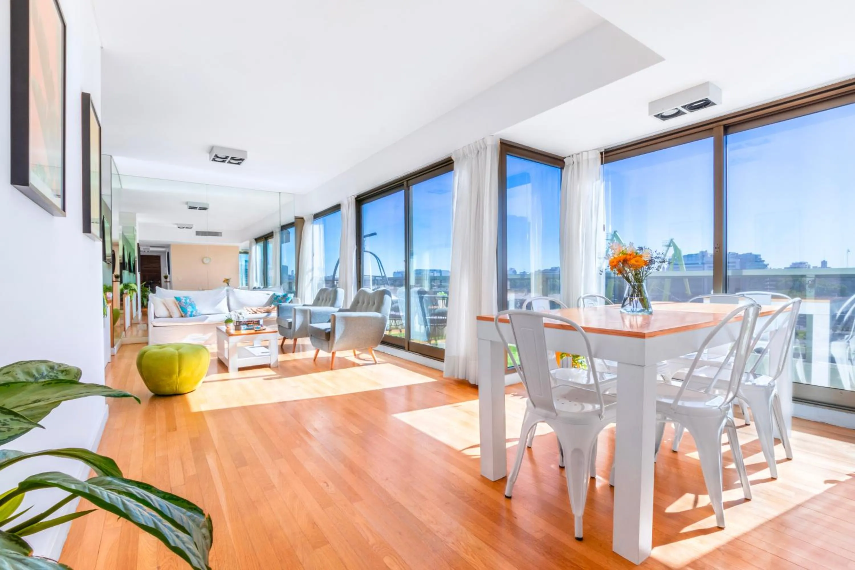 Living room in Luxury Apartments in Puerto Madero