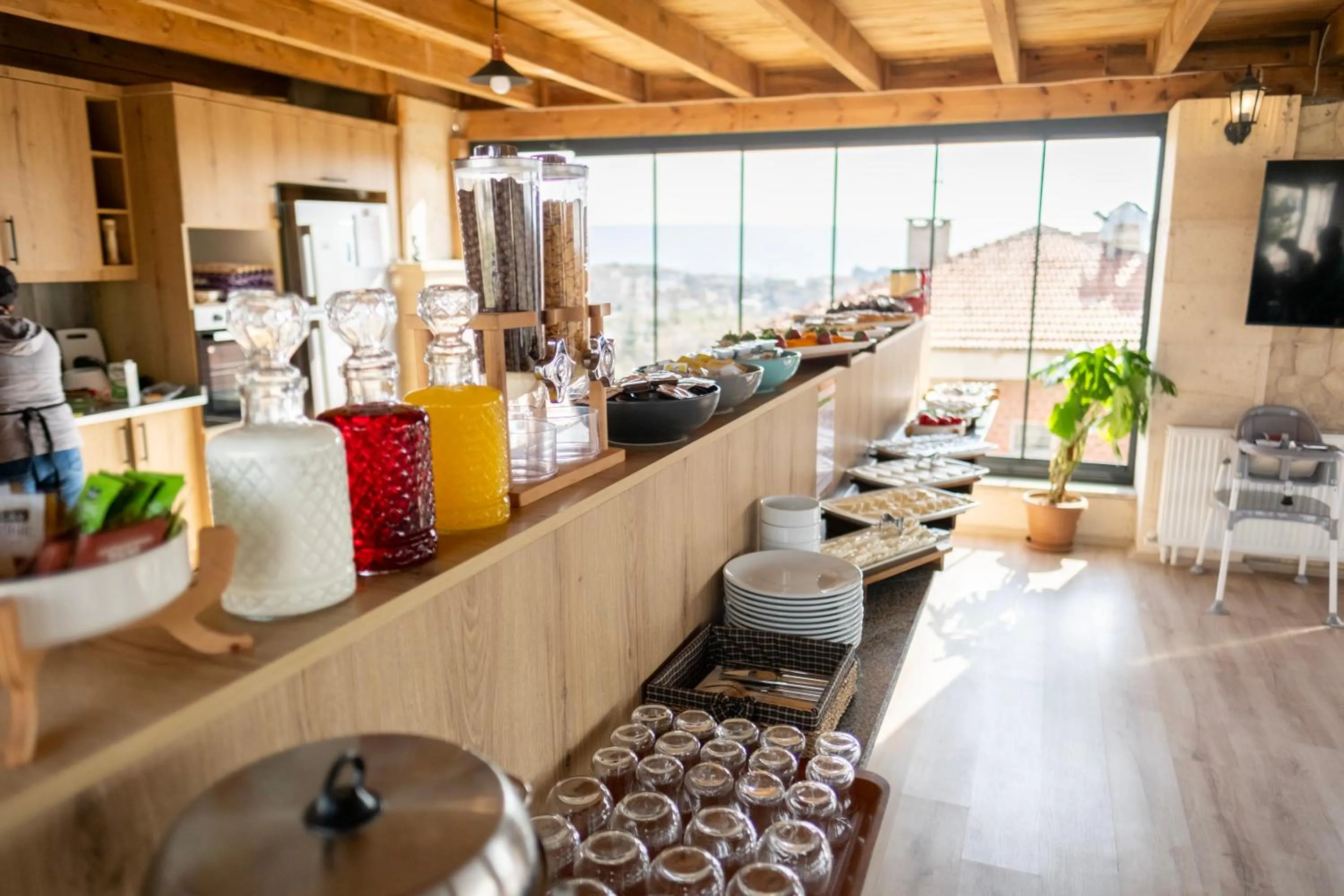 Buffet breakfast in AKRİTİS STONE HOUSE